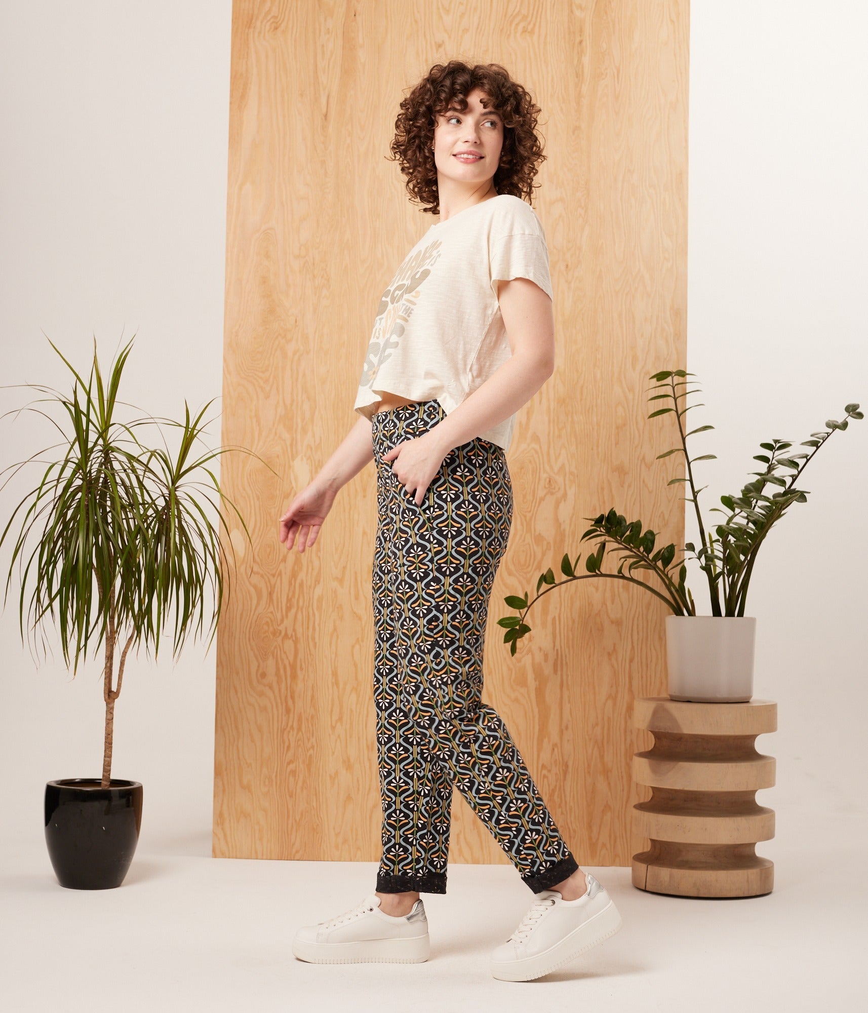 Nolan Pant - Retro Floral