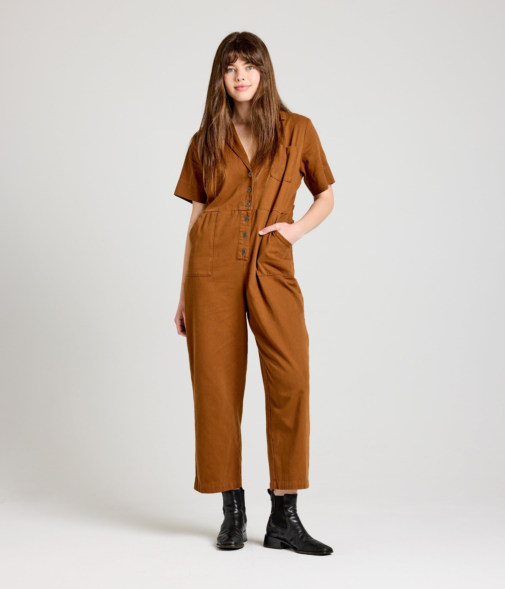 Gemini Jumpsuit - Spice