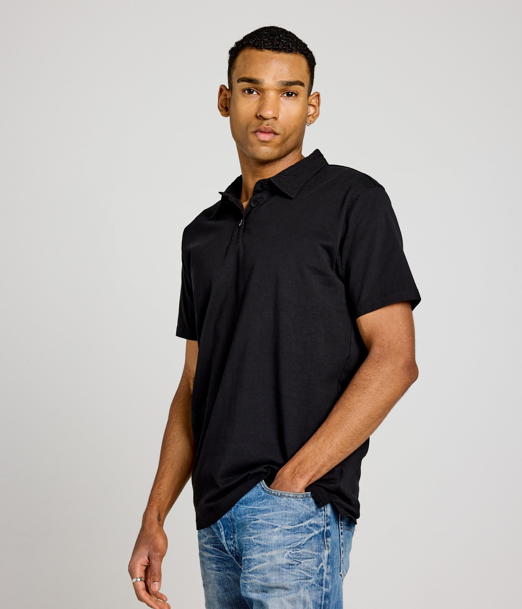 Unisex Polo Shirt - Black