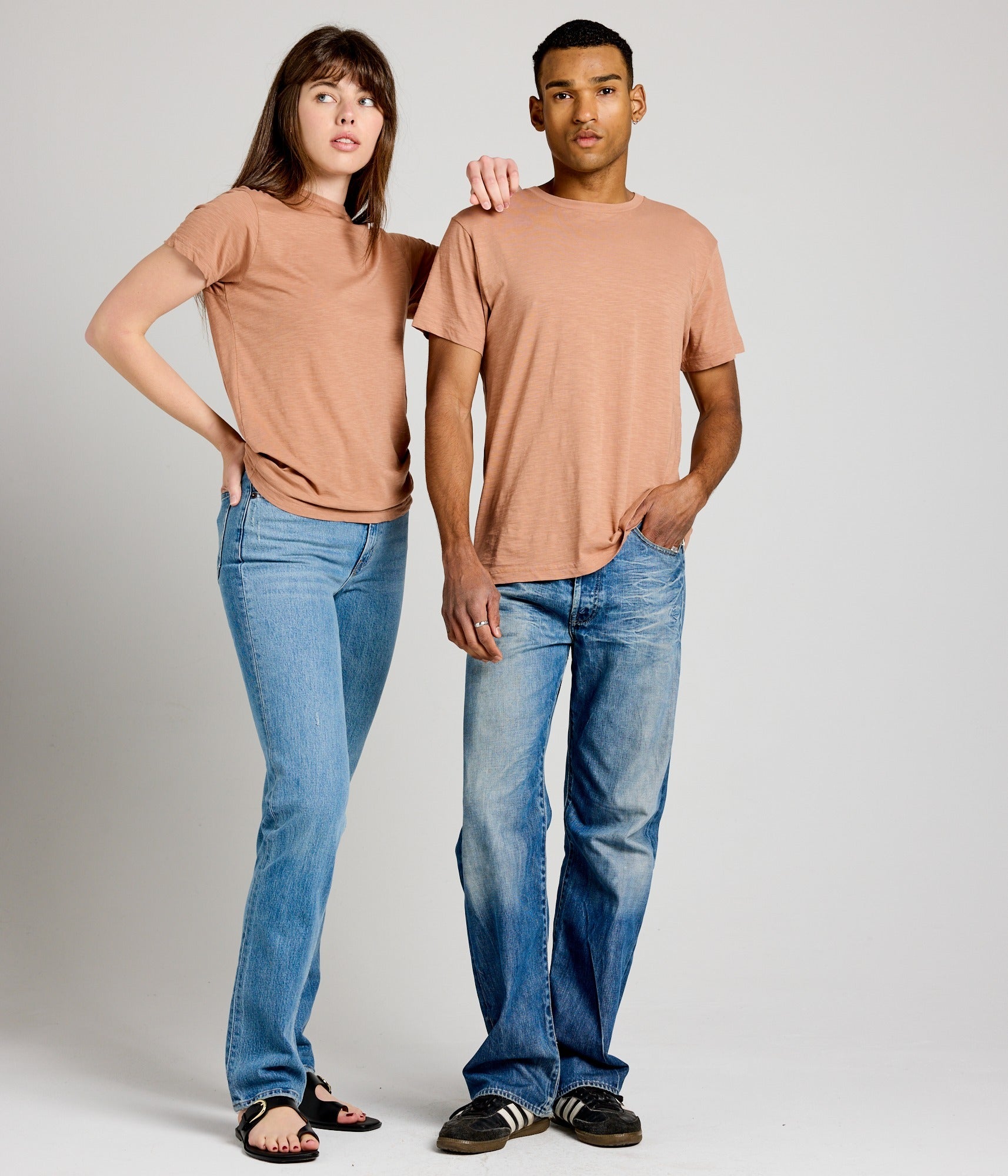 Unisex Featherweight Tee - Clay