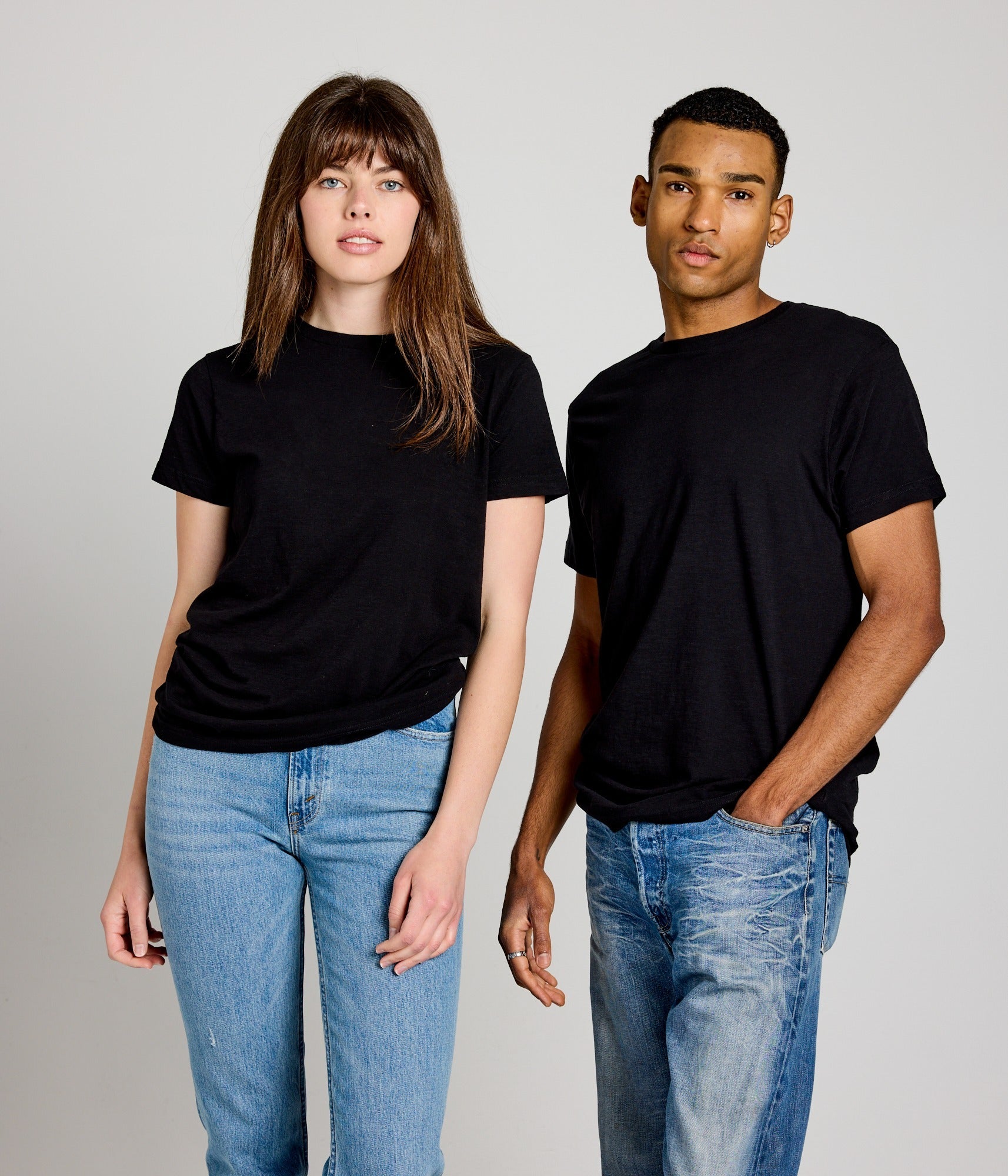 Unisex Featherweight Tee - Coal