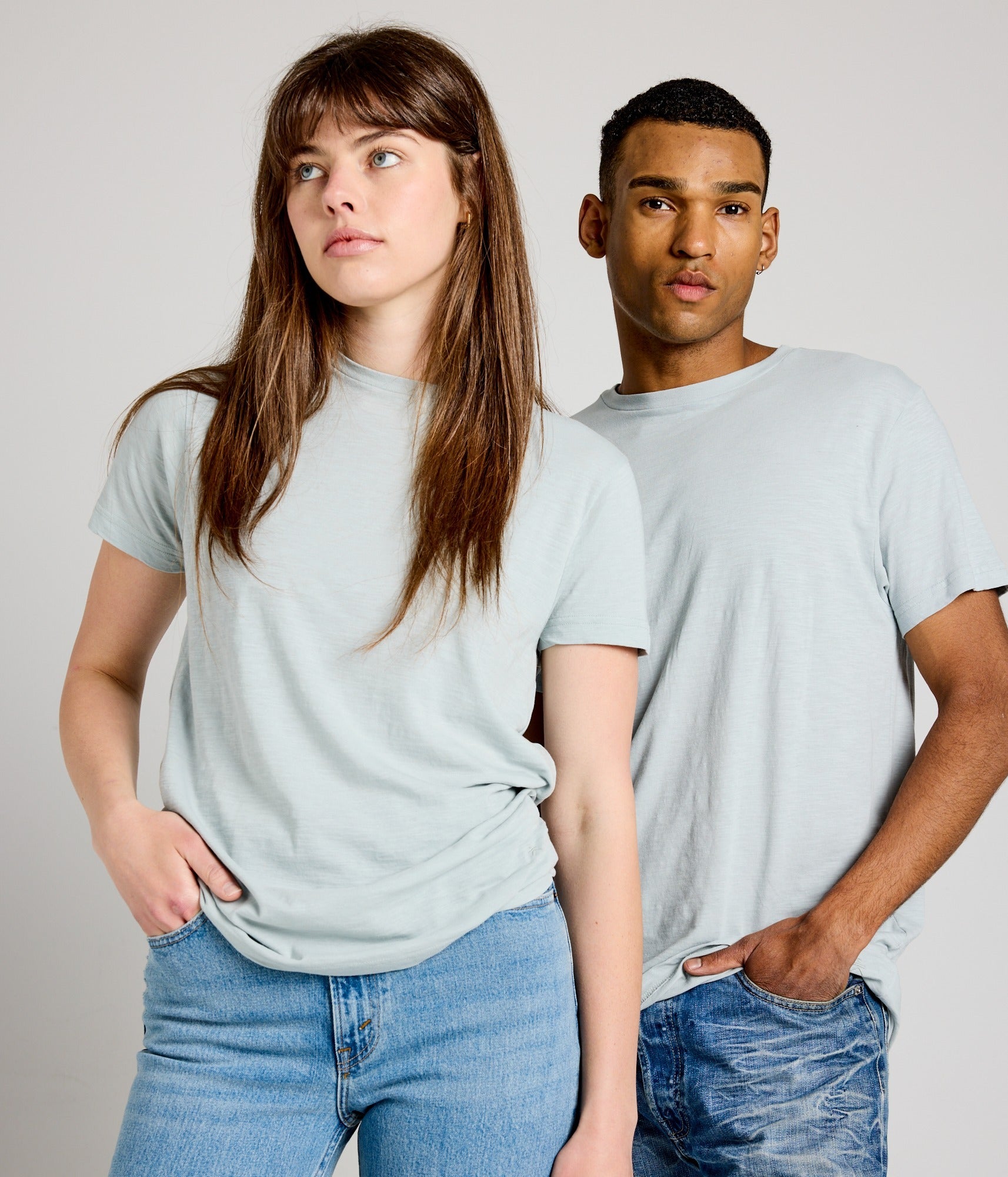 Unisex Featherweight Tee - Sky