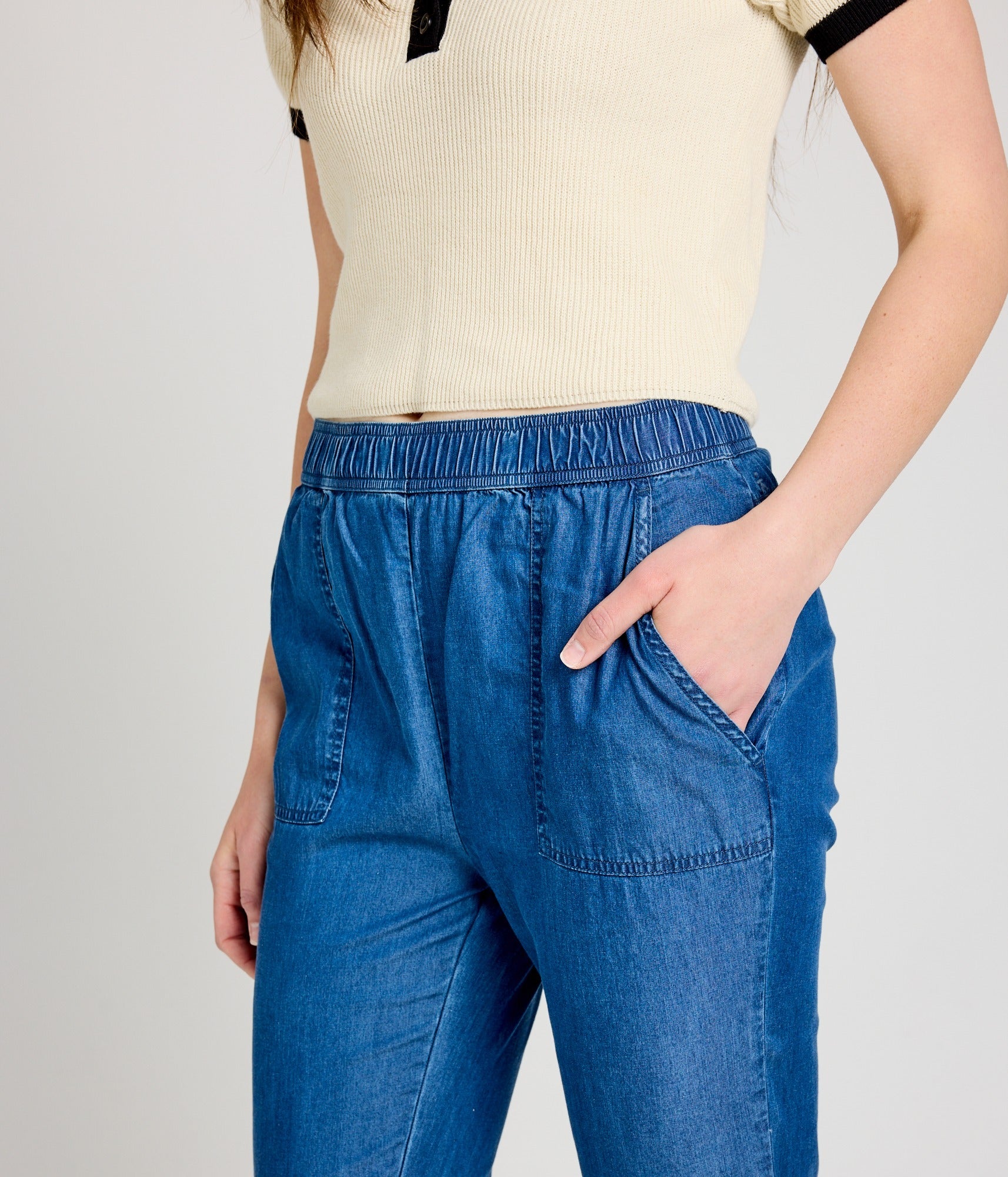 Phoebe Pant - Chambray