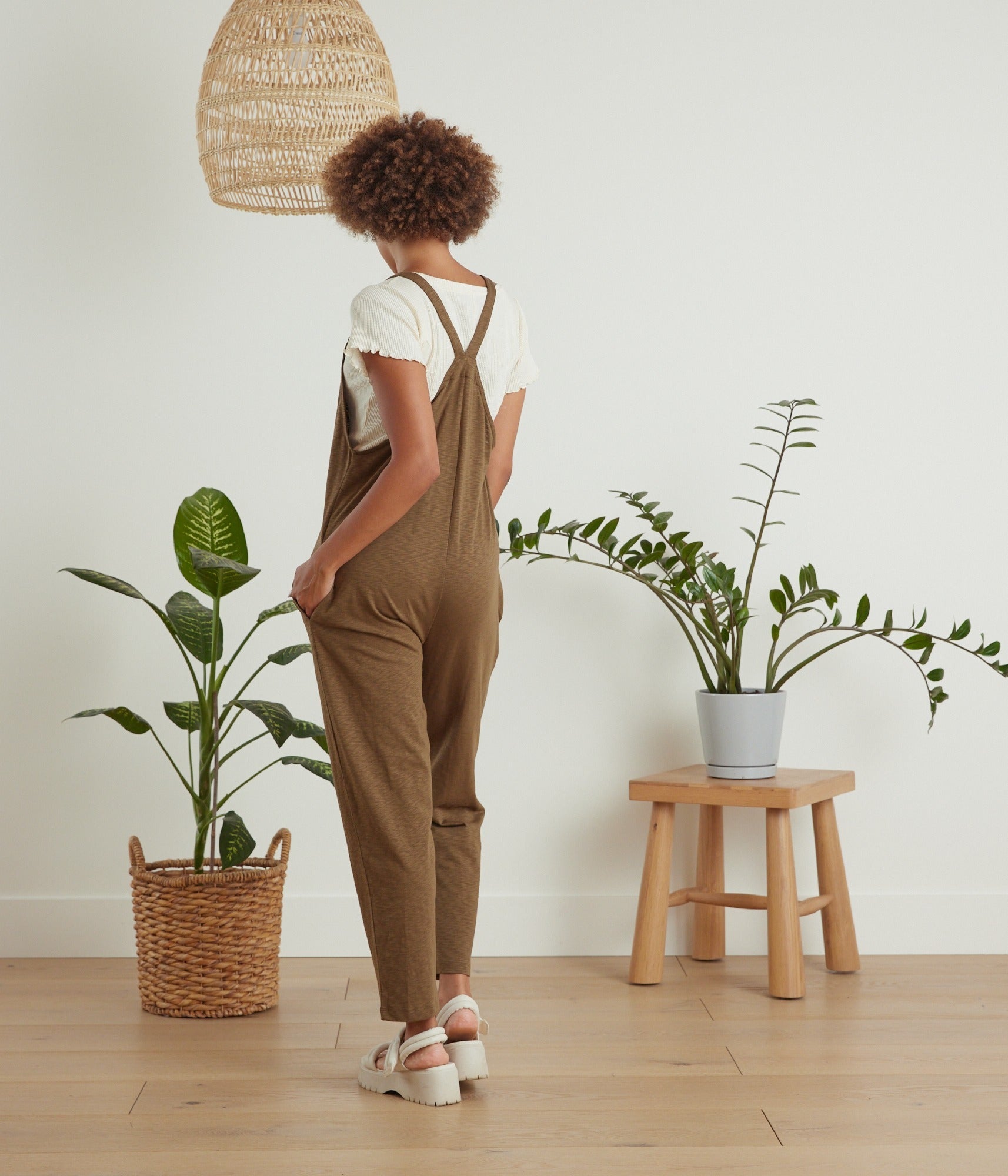 Cadence Overall - Teak