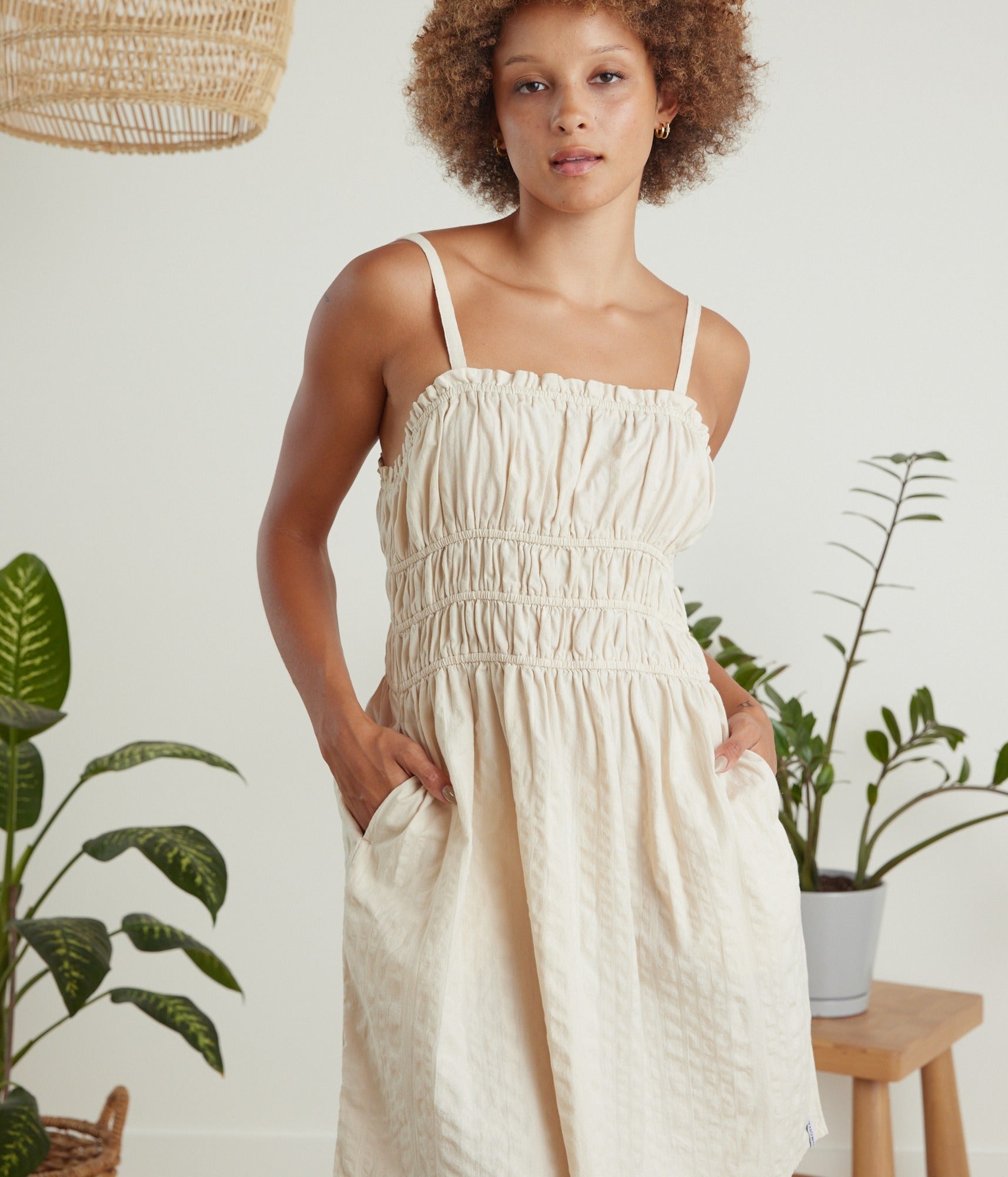 Bayside Dress - Pearl