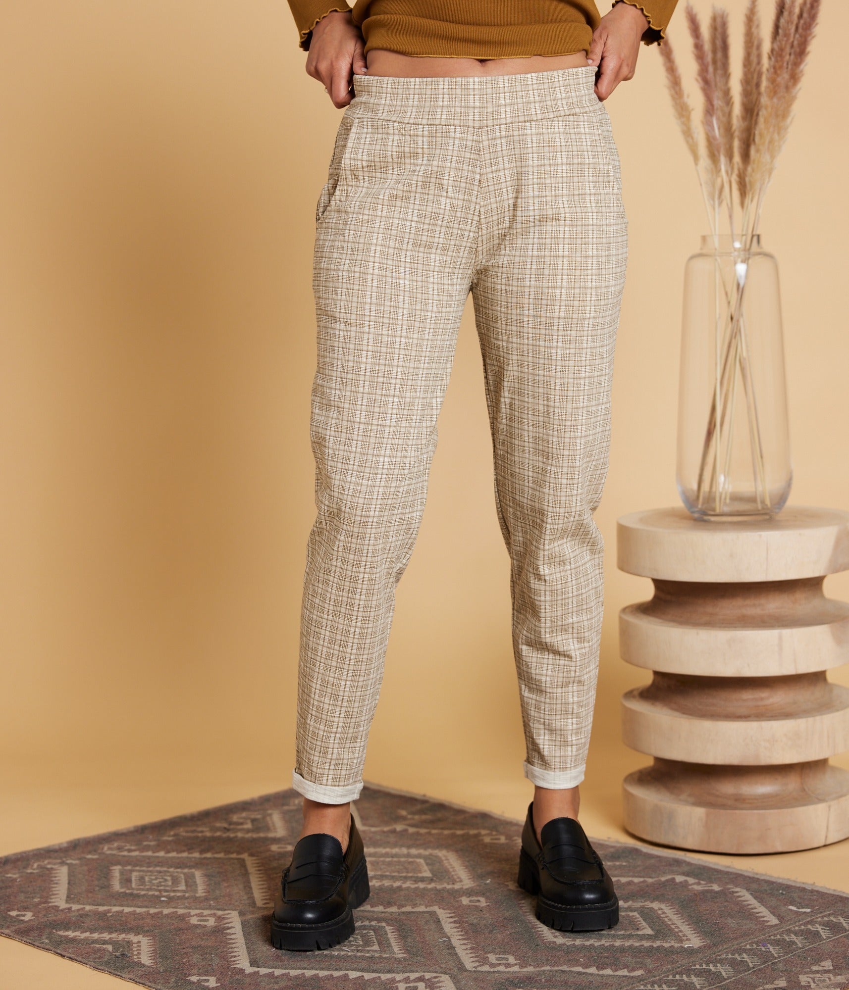 Sequoia Pant - Fog Shadow Plaid