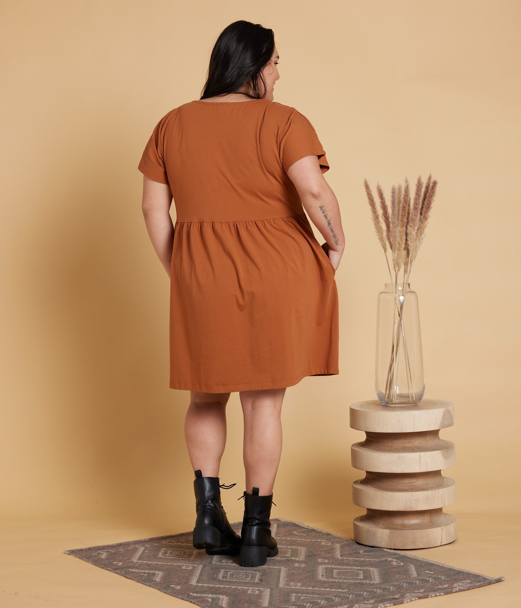 Josie Dress - Camel