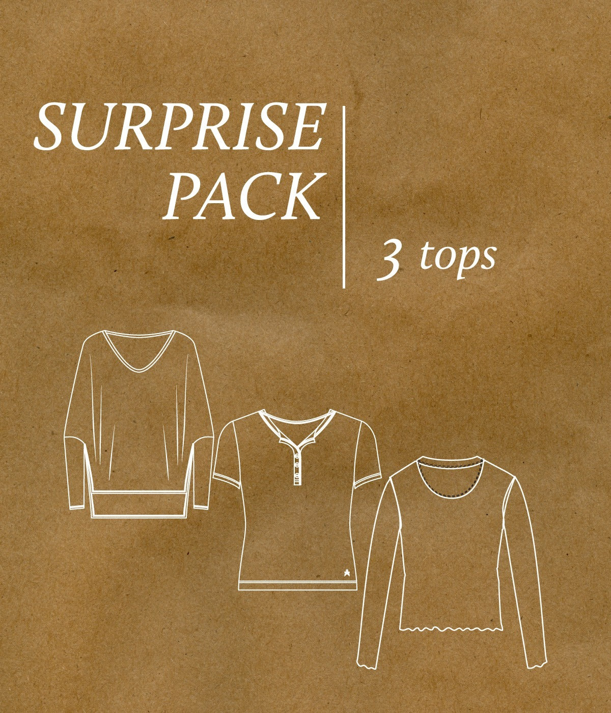 Surprise Pack - 3 Tops