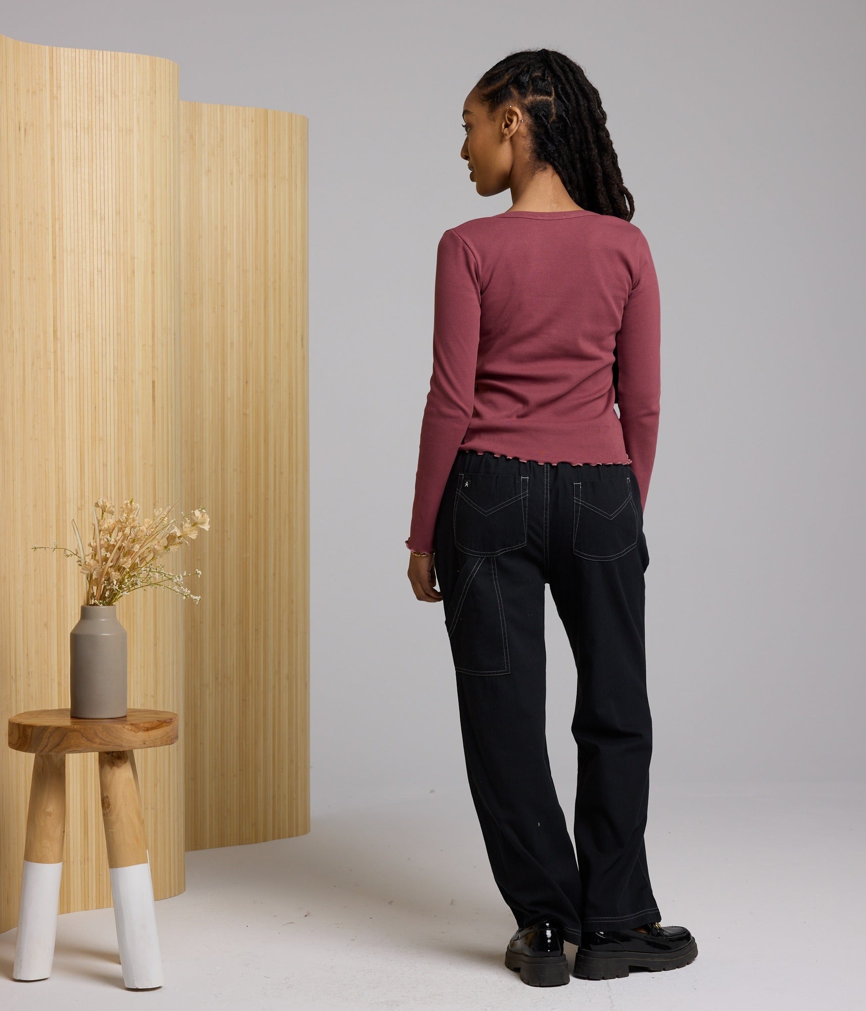Jill Top - Mulberry