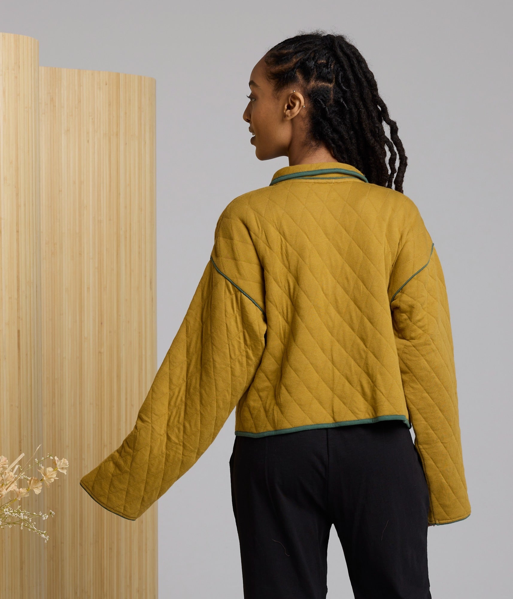 Elderberry Quilted Jacket - Cumin