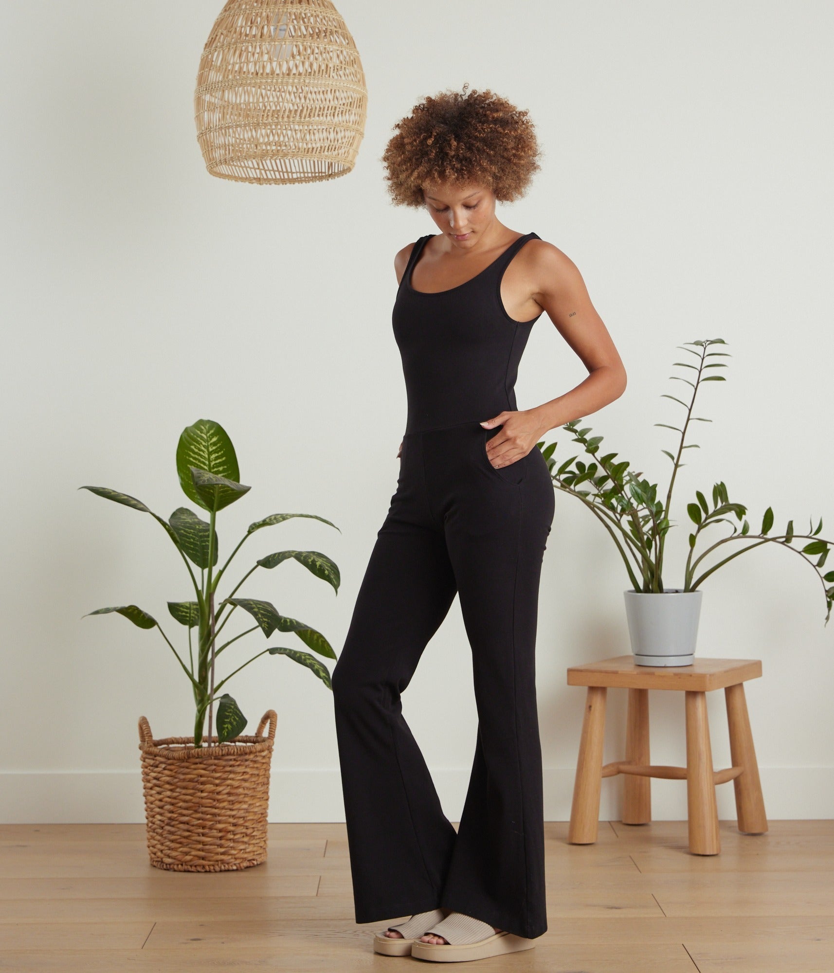 Tiger Jumpsuit - Black