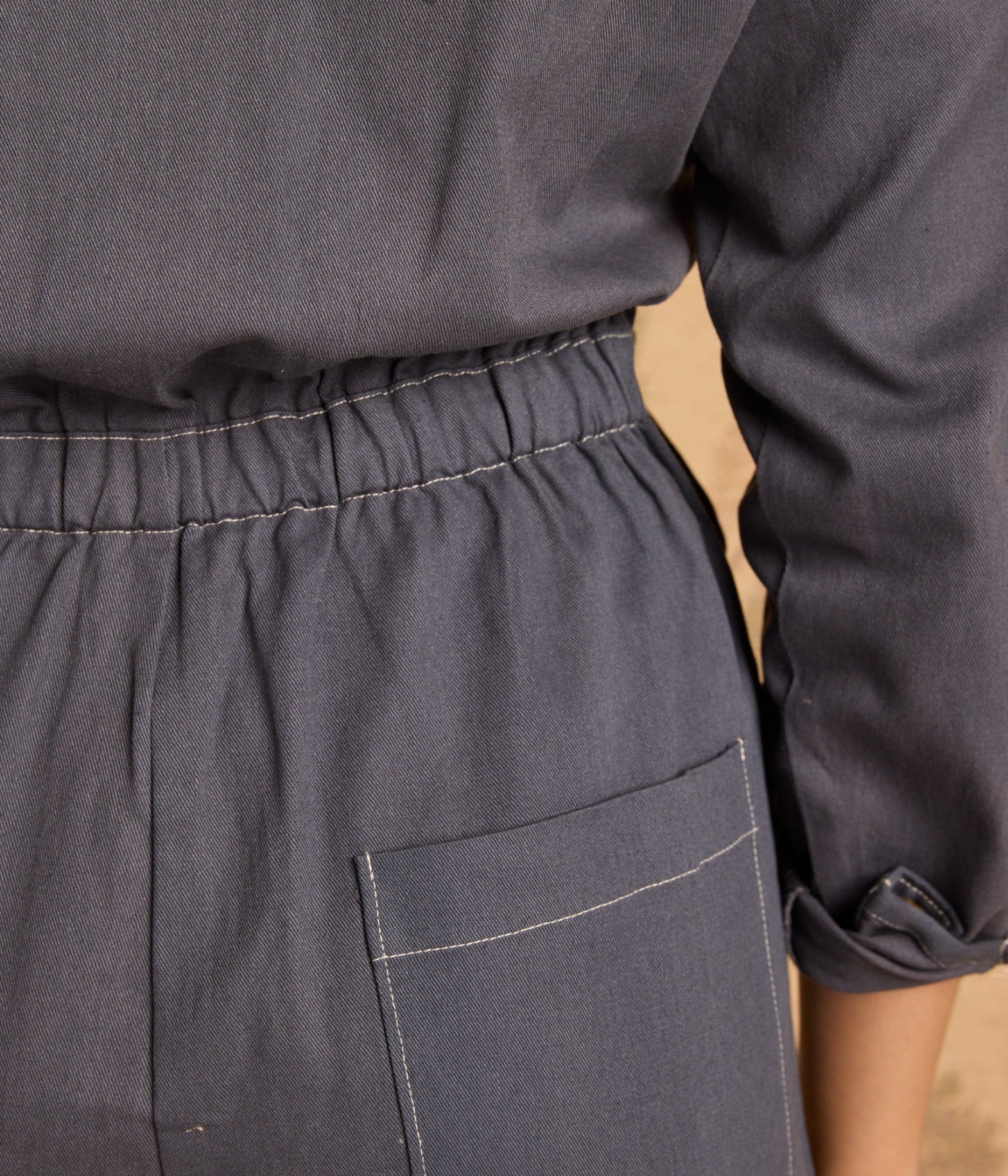Scorpio Romper - Lead