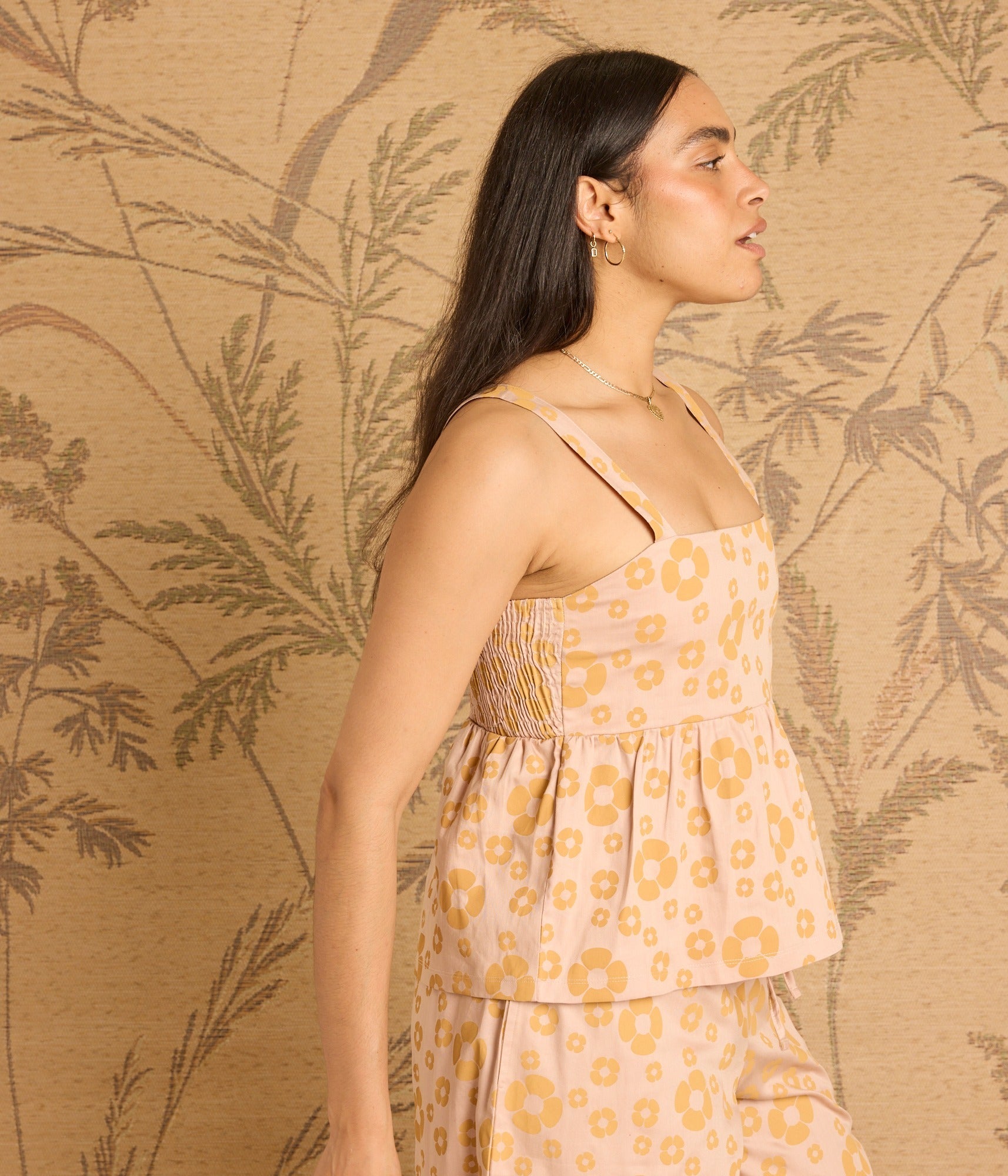 Crush Tank Top - Tearose Floral