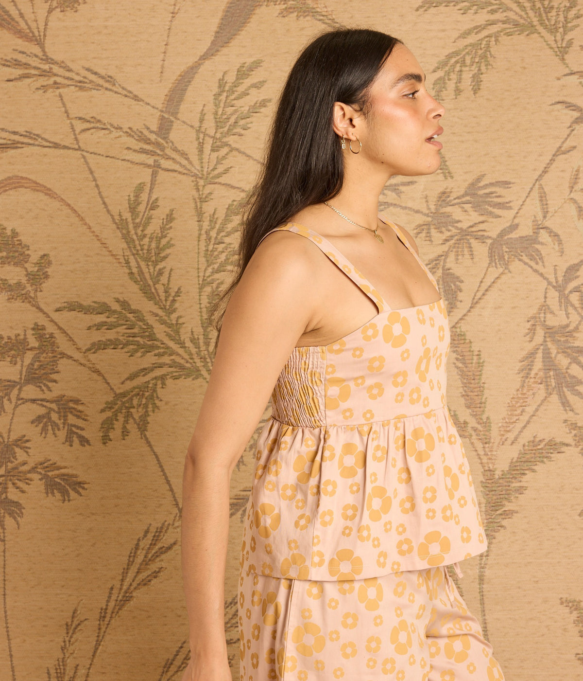 Crush Tank Top - Tearose Floral