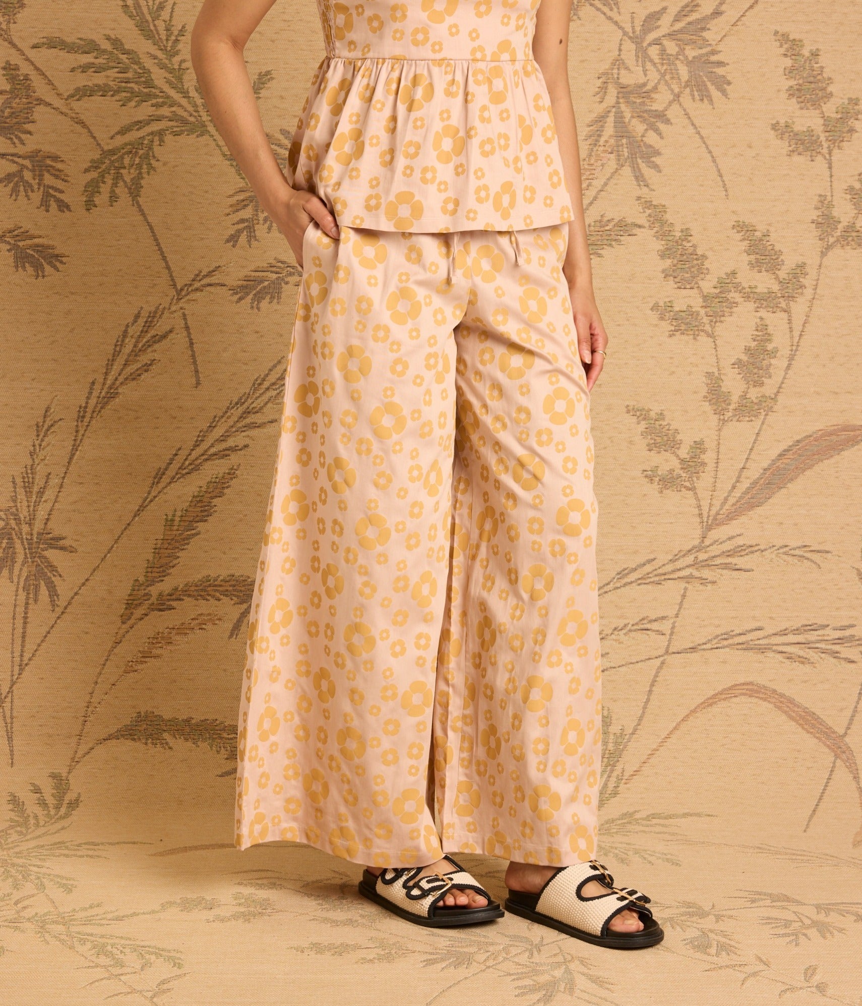 Sunset Pant - Tearose Floral