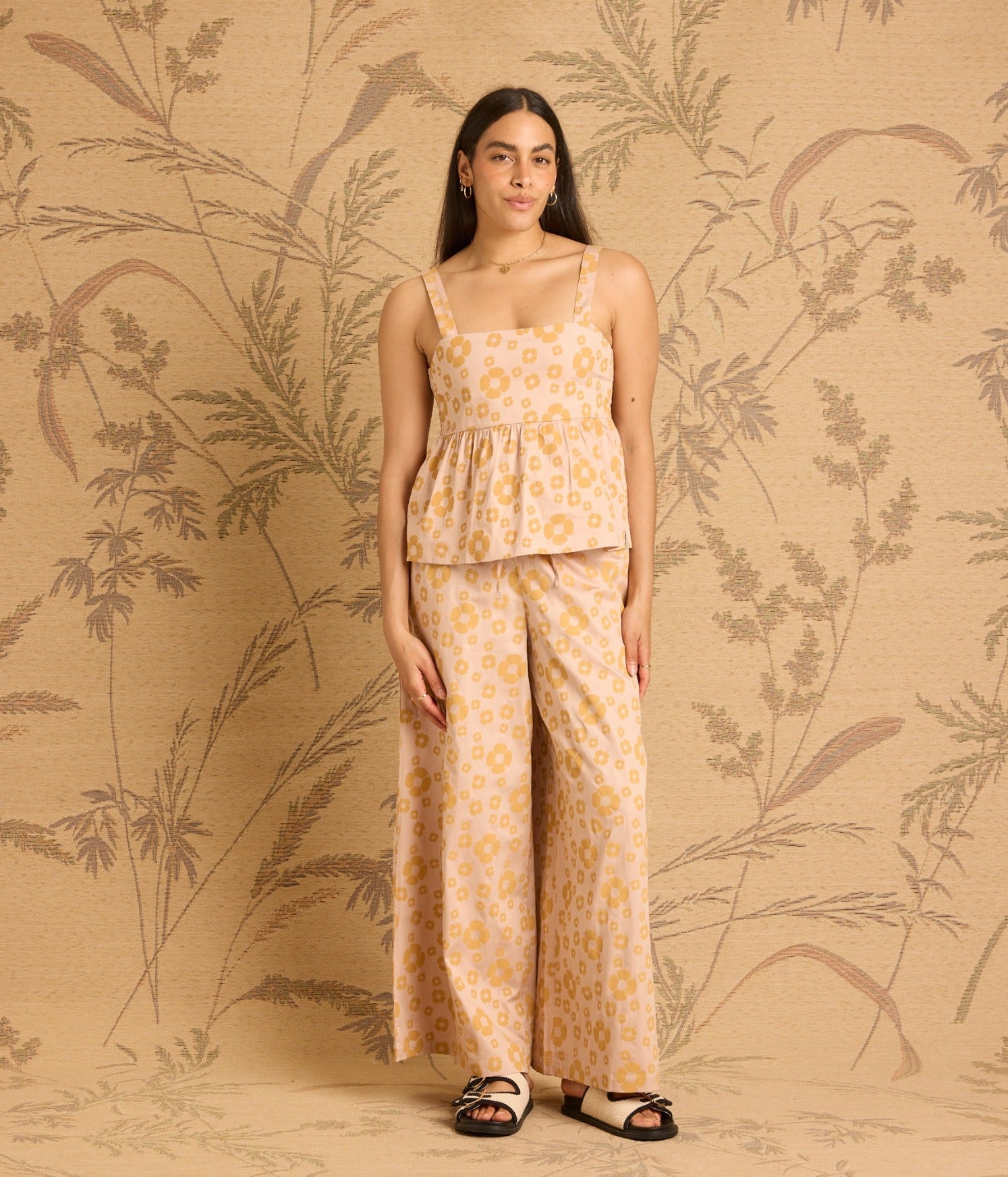 Sunset Pant - Tearose Floral