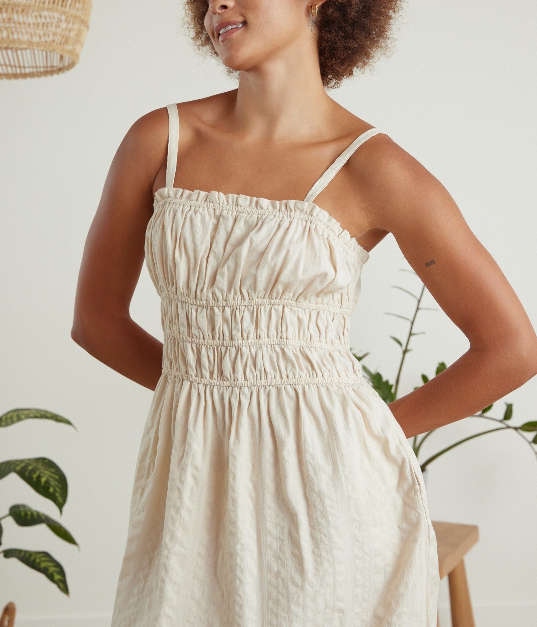 Bayside Dress - Pearl