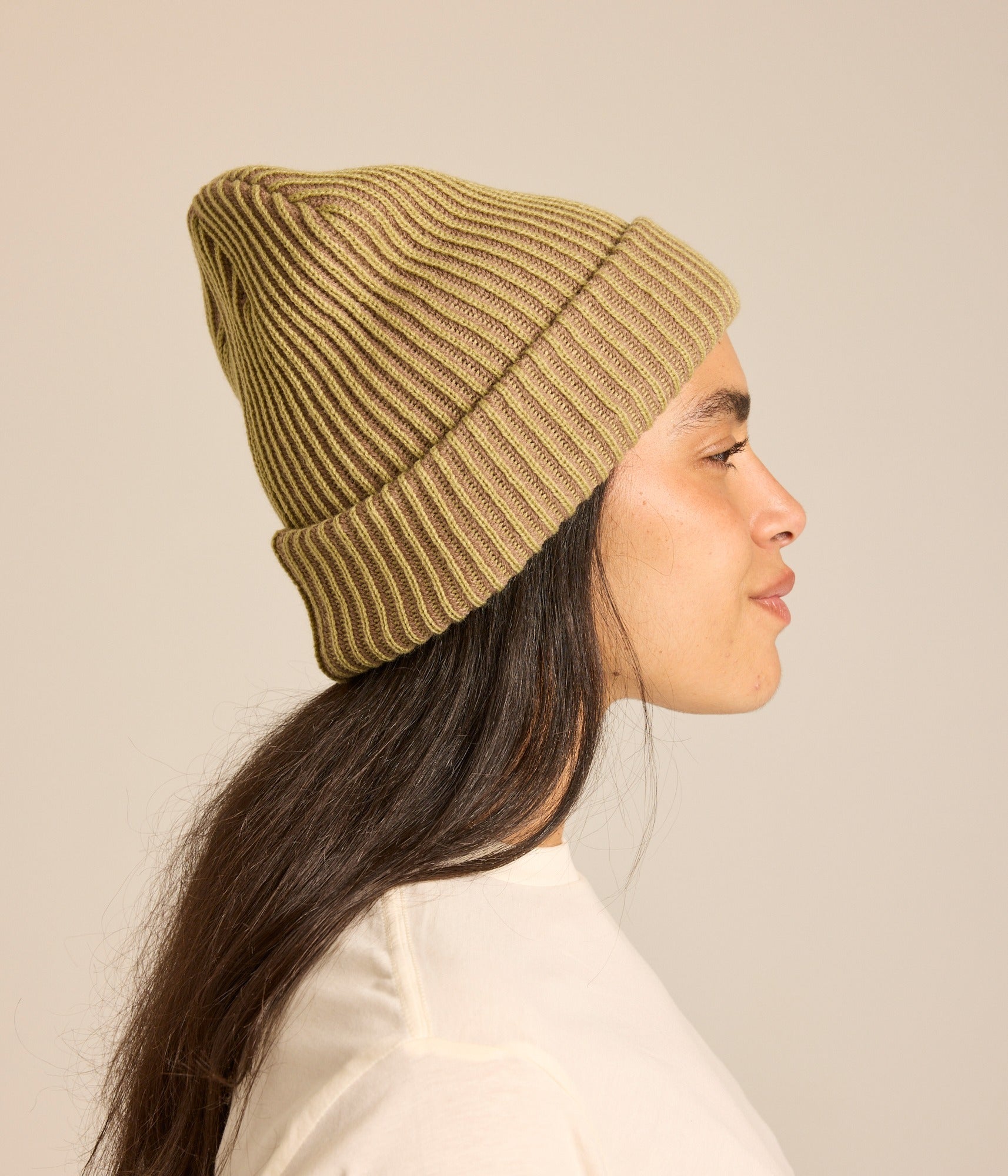 Illusion Beanie - Lemongrass/Pinto