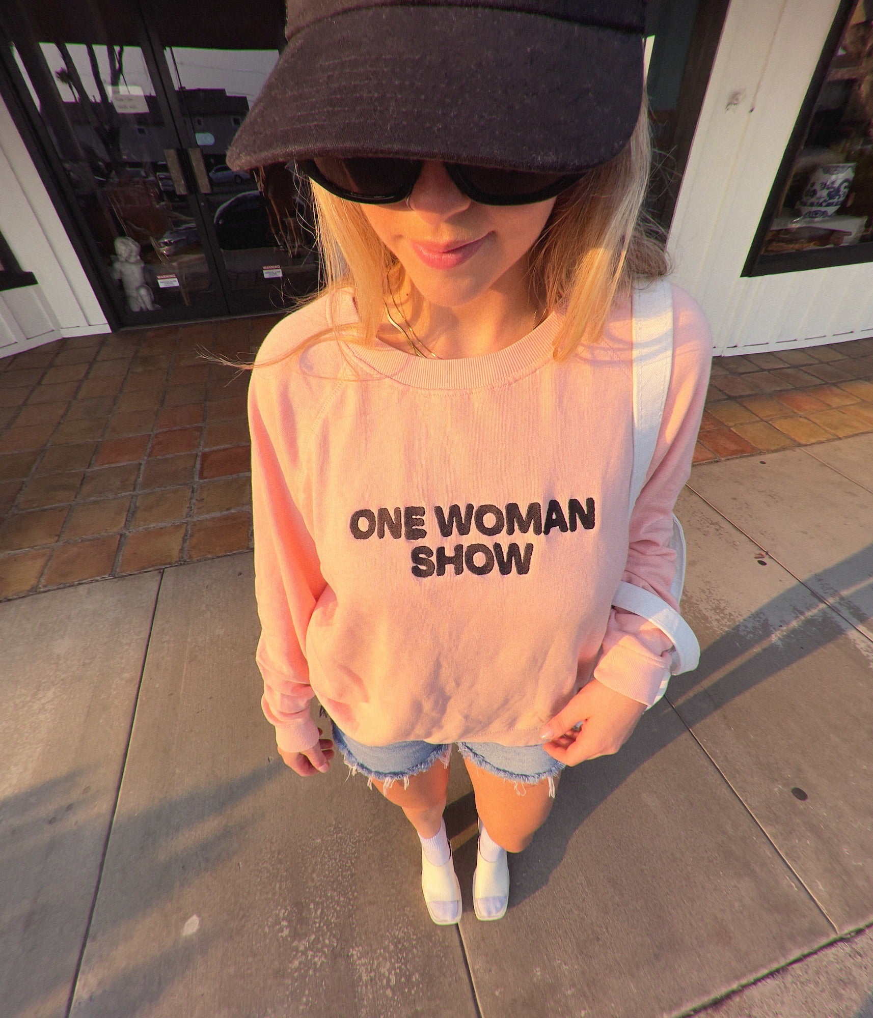 One Woman Show Fleece Sweatshirt