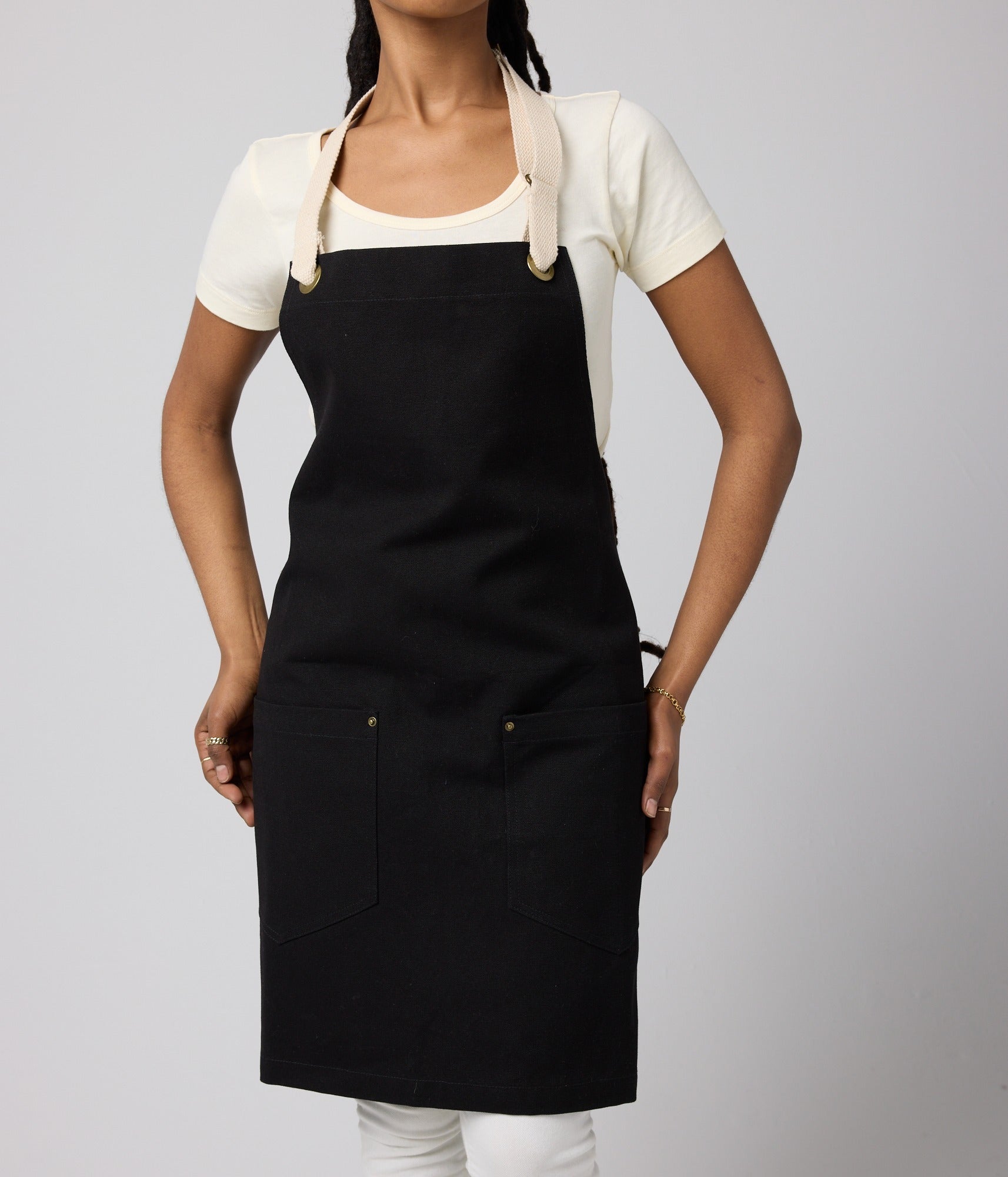 Heavy Duty Canvas Apron - Black