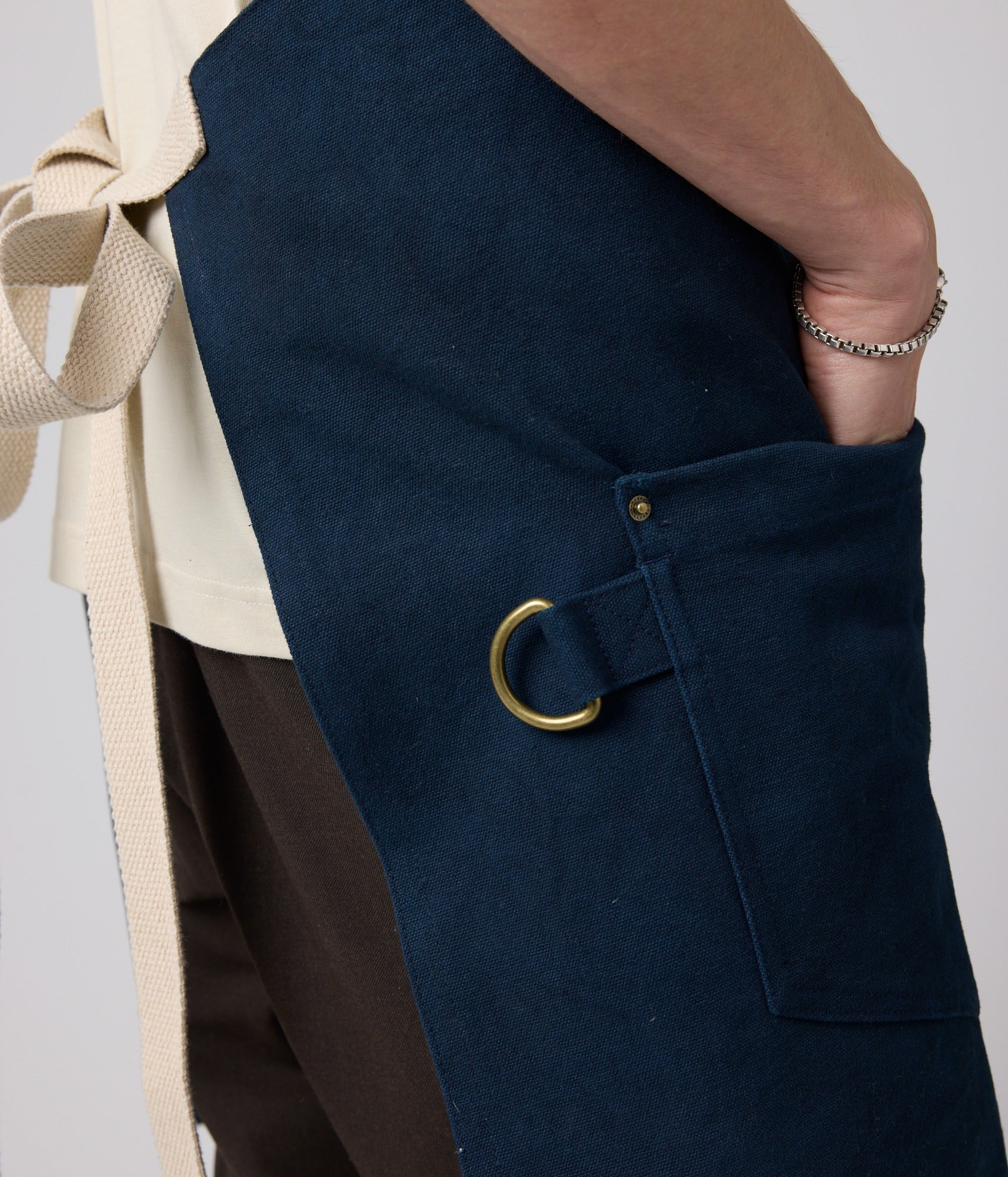 Heavy Duty Canvas Apron - Navy
