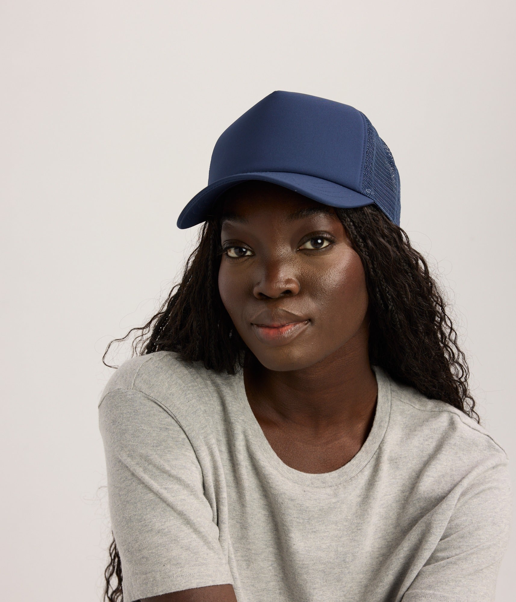 Foam Trucker Hat - Navy