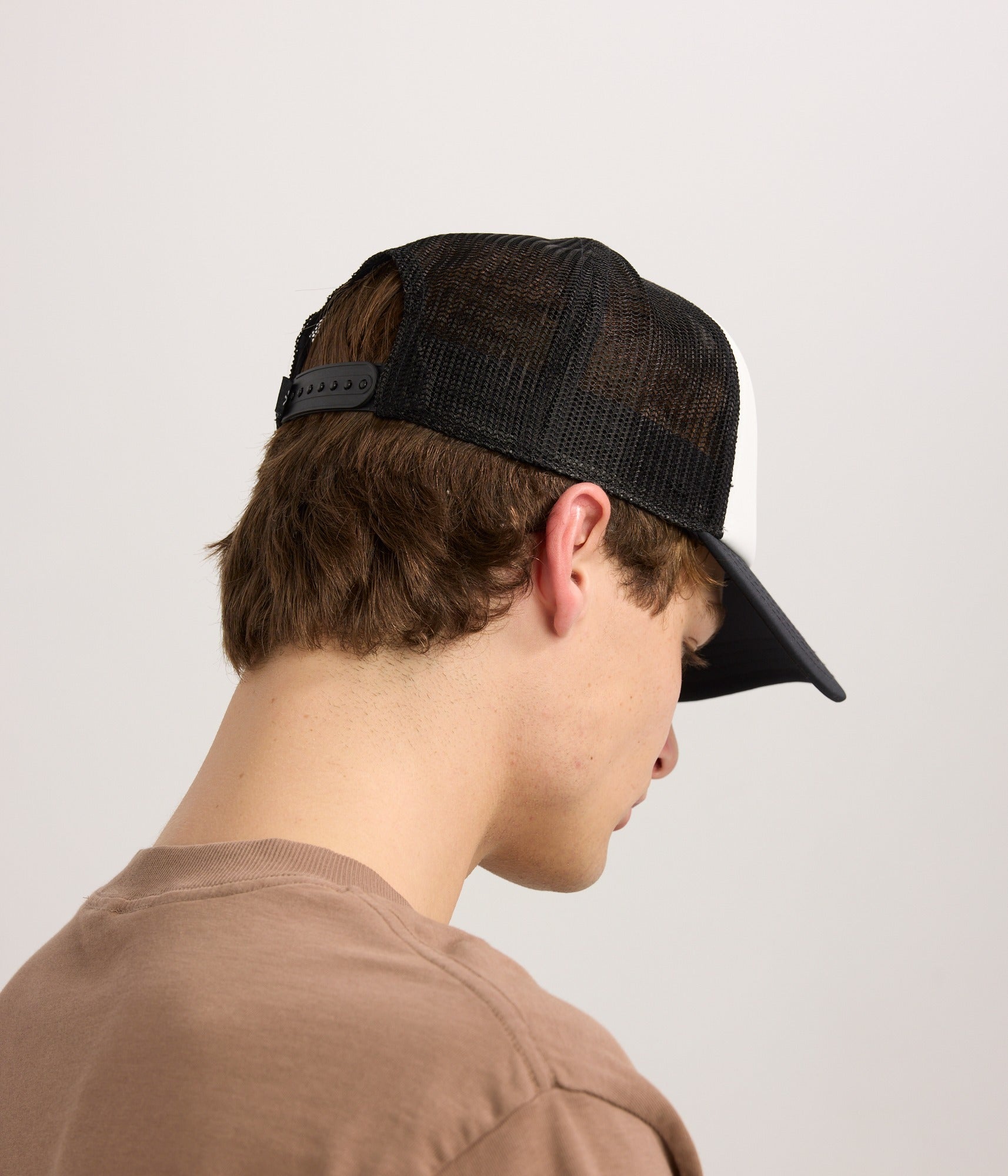 Foam Trucker Hat - Black/White