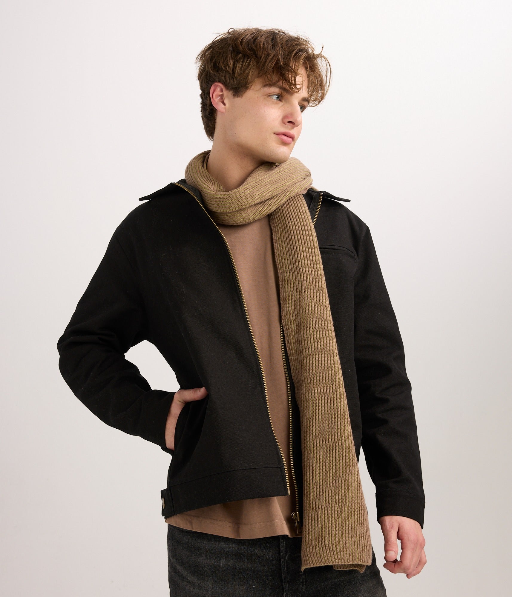 Illusion Scarf - Lemongrass/Pinto
