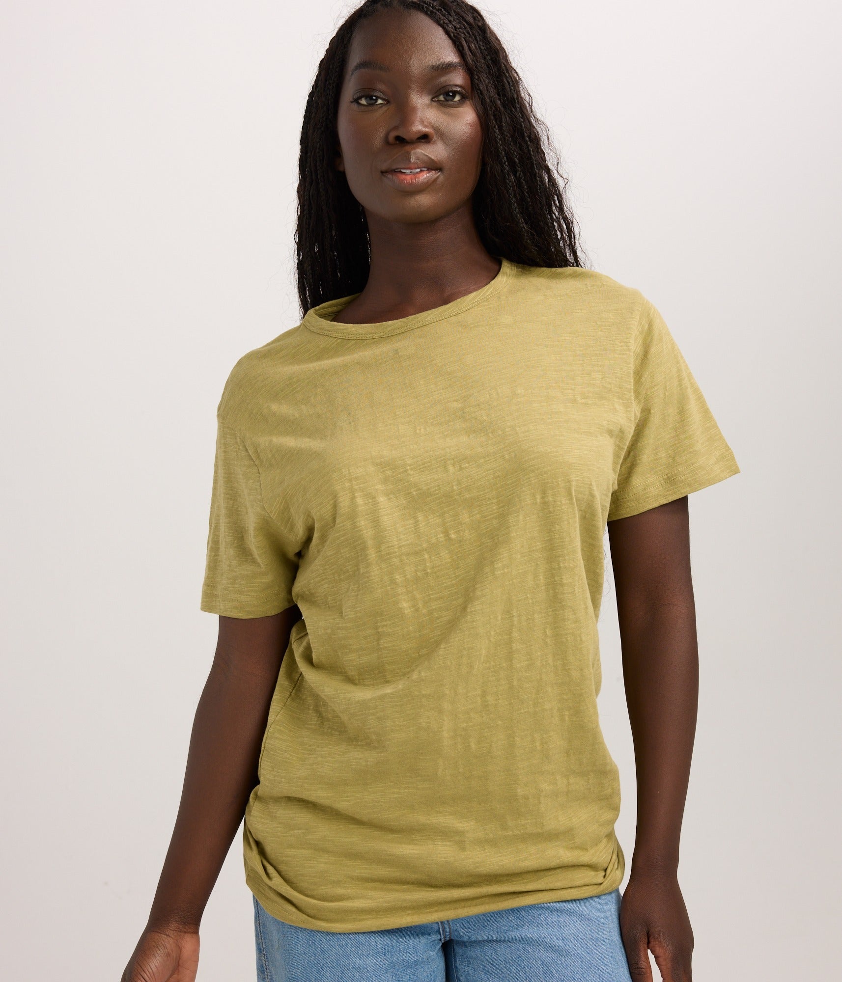 Unisex Featherweight Tee - Lemongrass