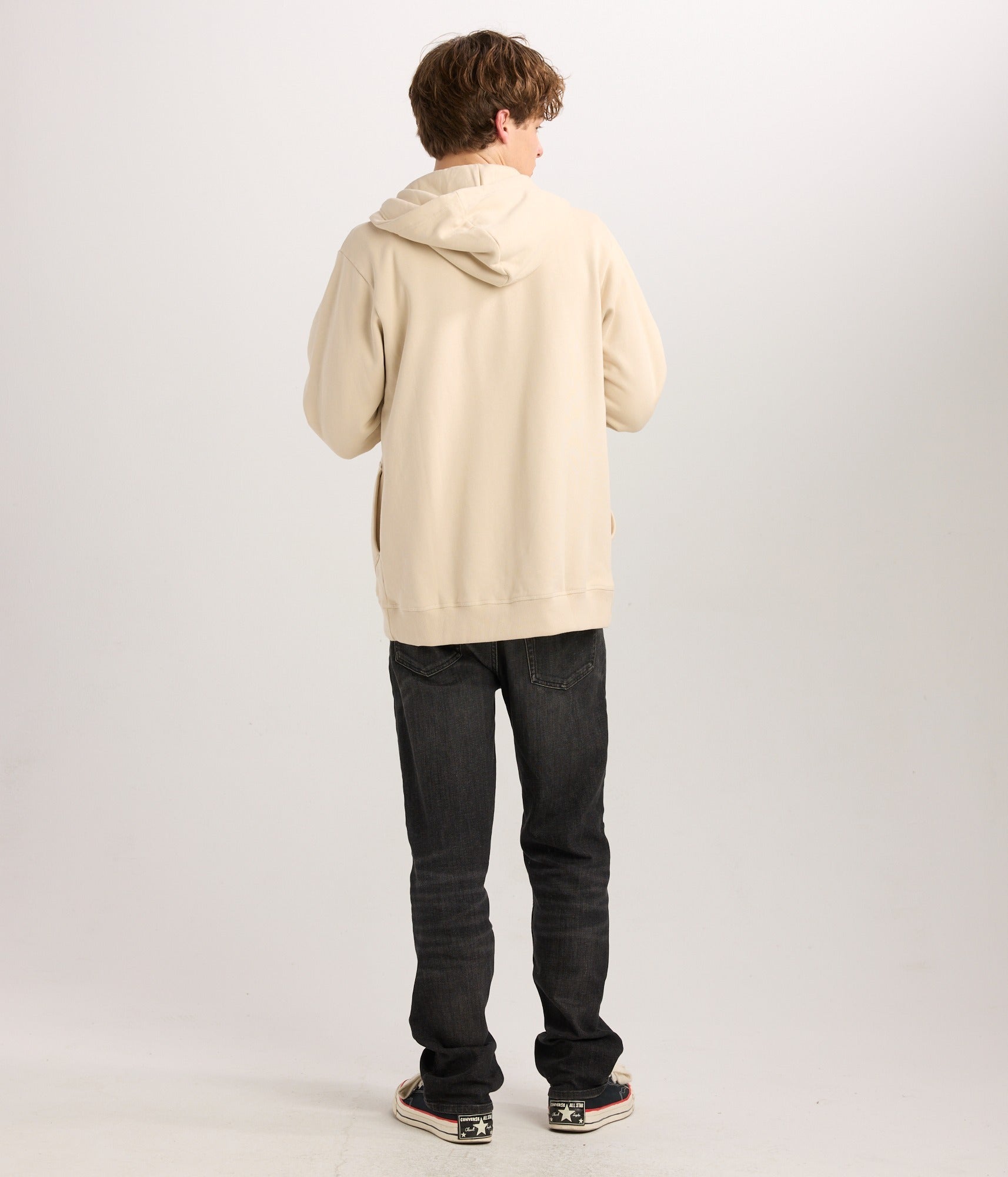 Unisex Zip Hoodie - Taupe