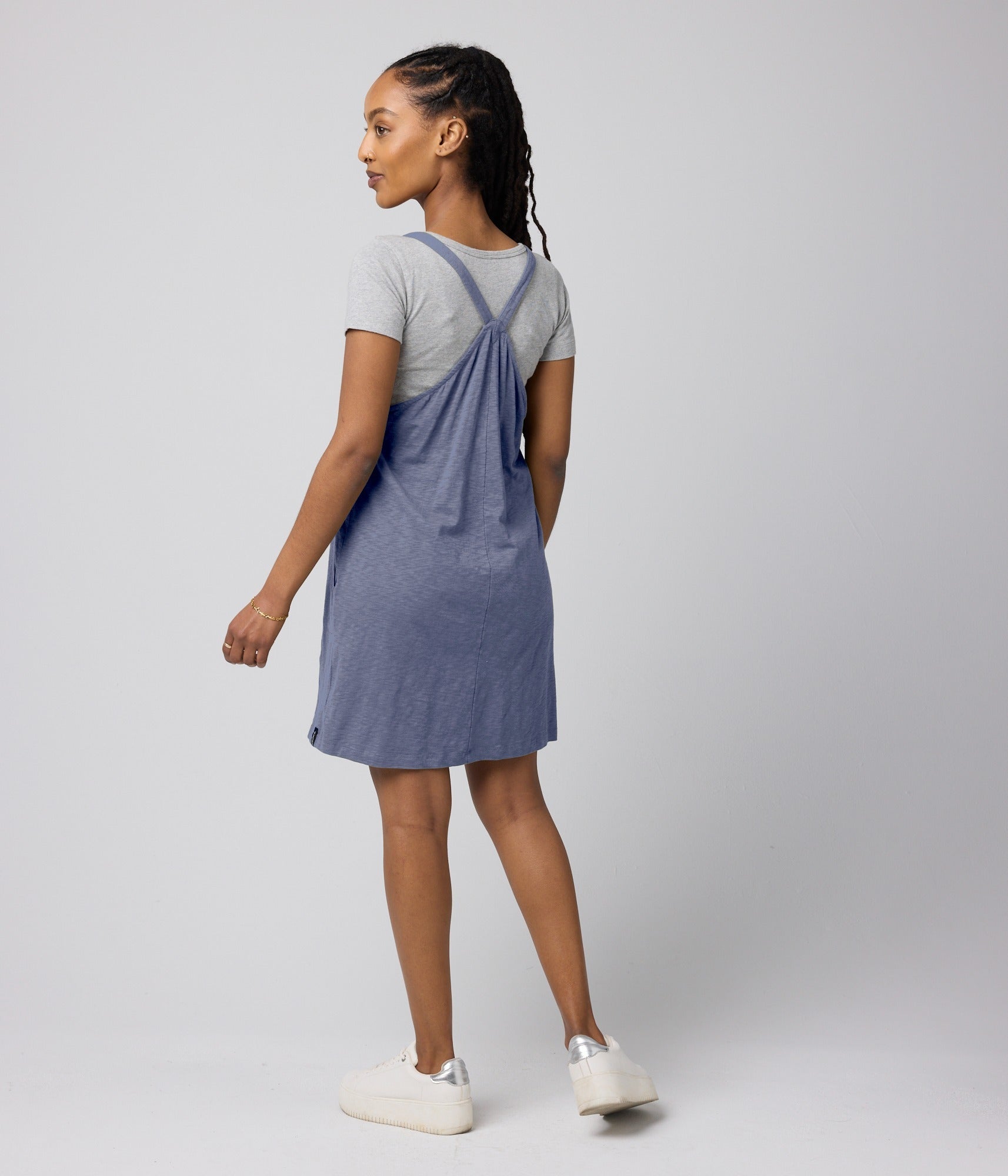 Macy Dress - Indigo