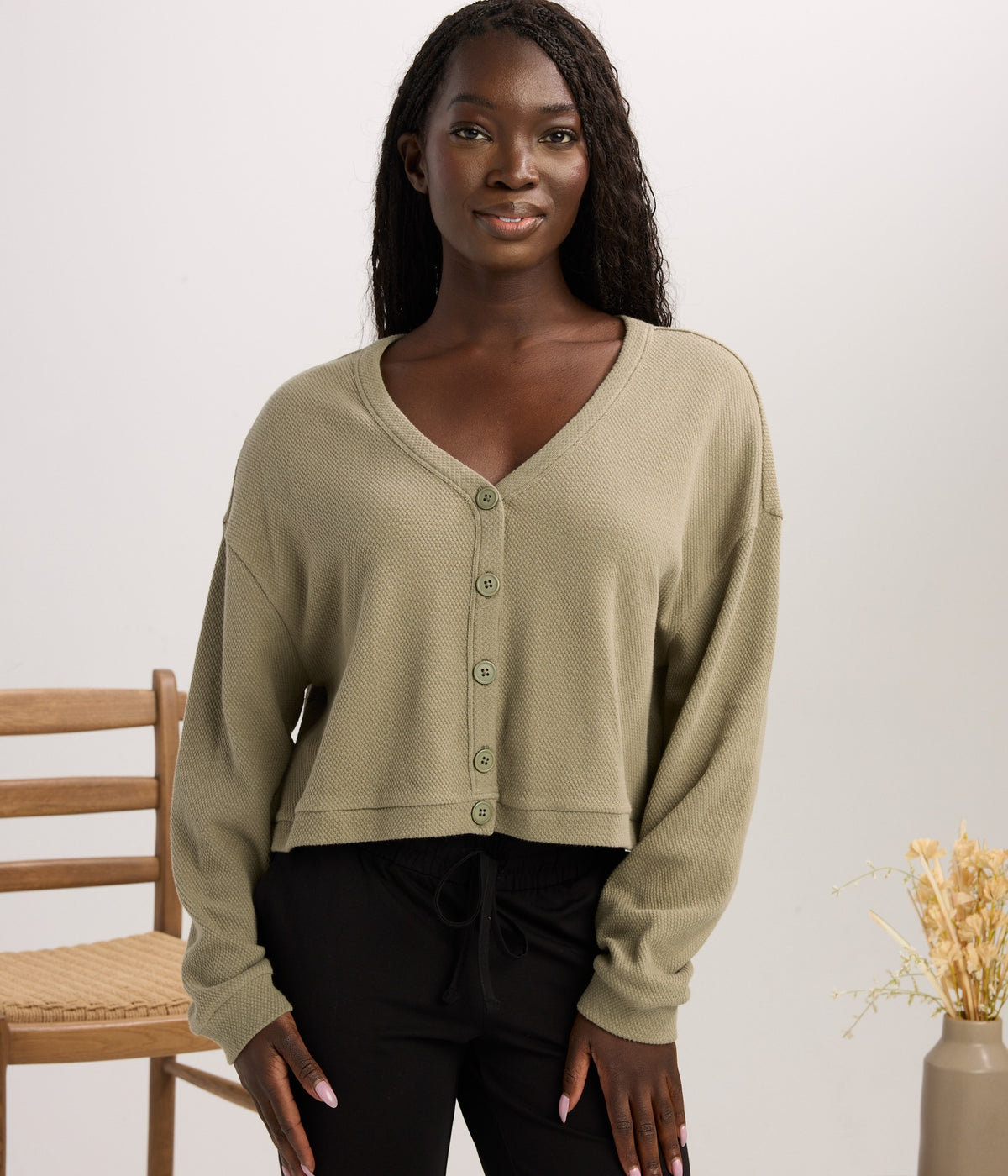Annabelle Cardigan - Agave