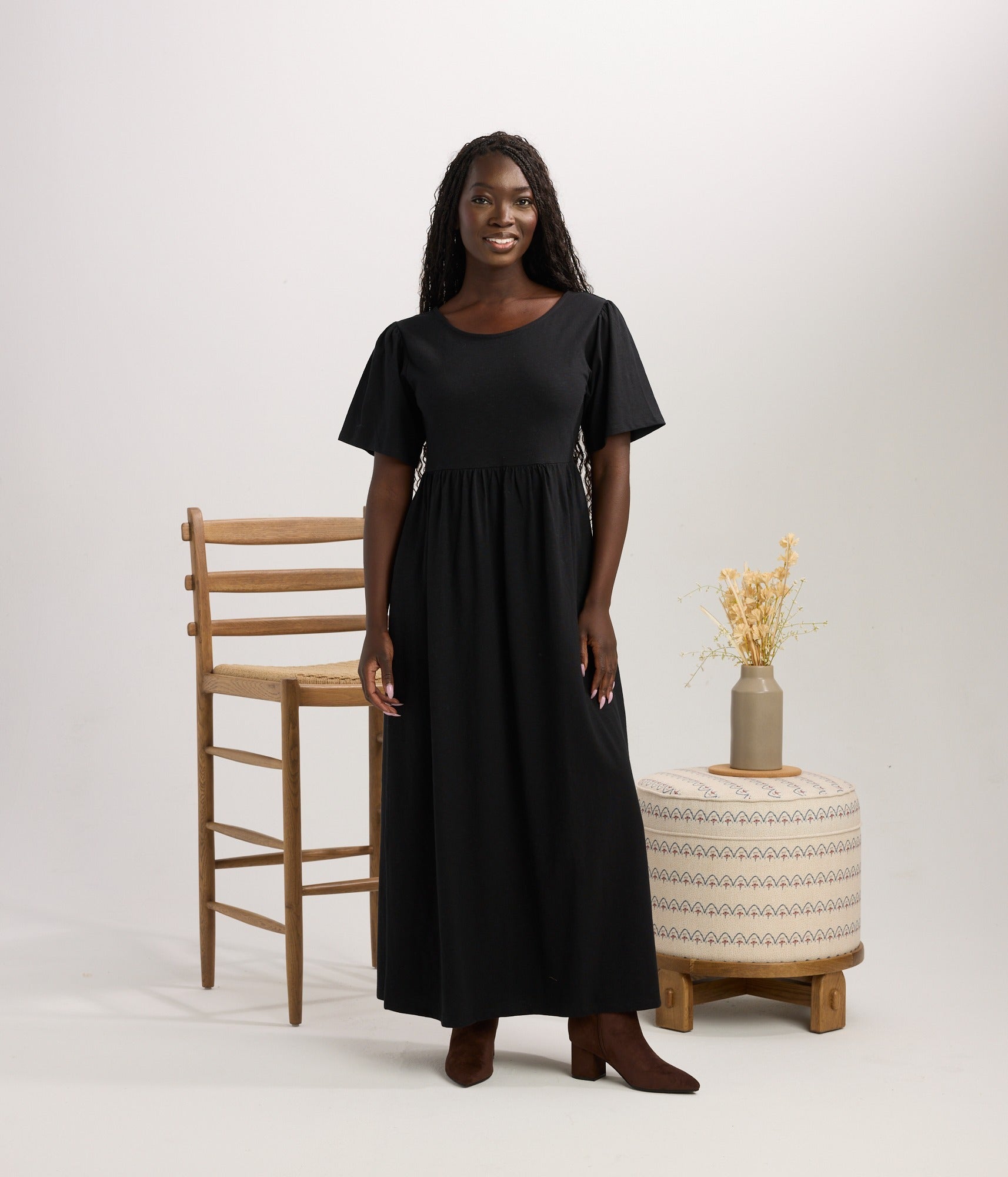 Halstead Dress - Black