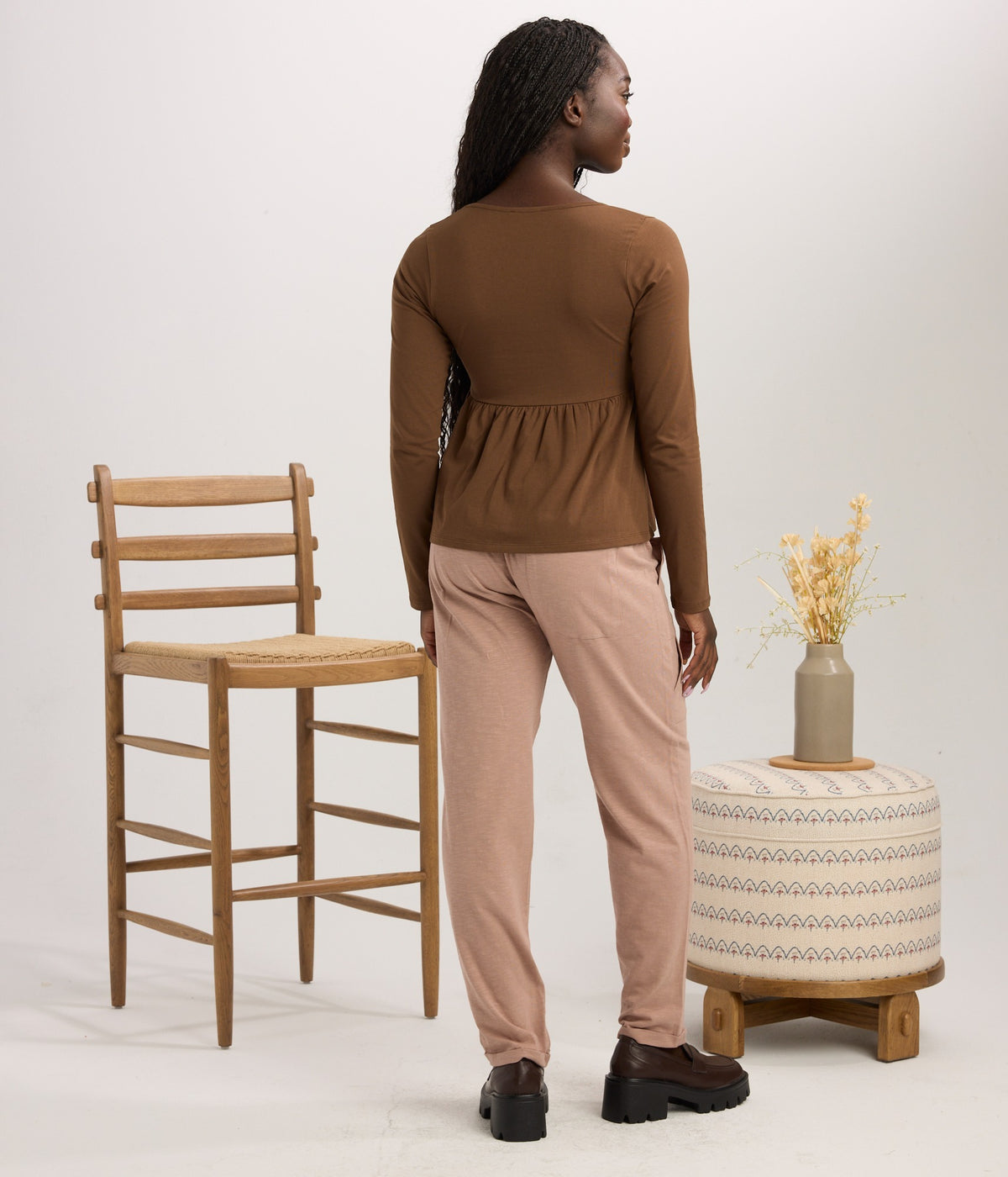 Luisa Top - Chocolate