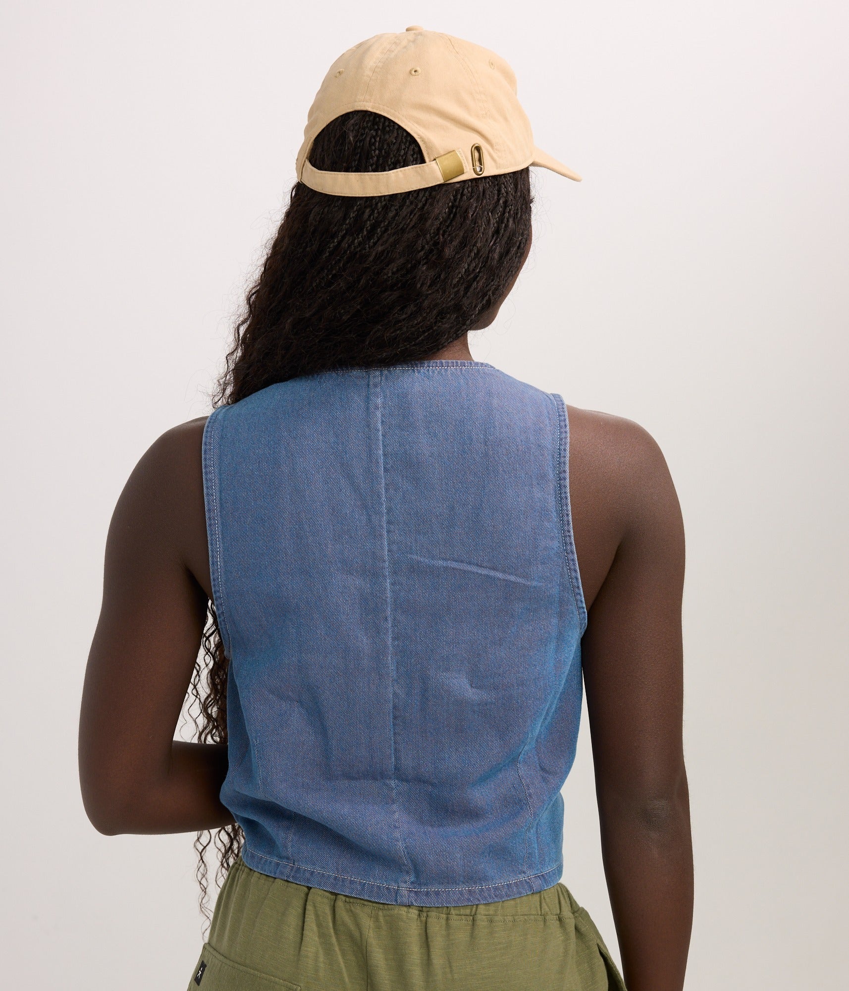 Beverly Vest - Dark Wash