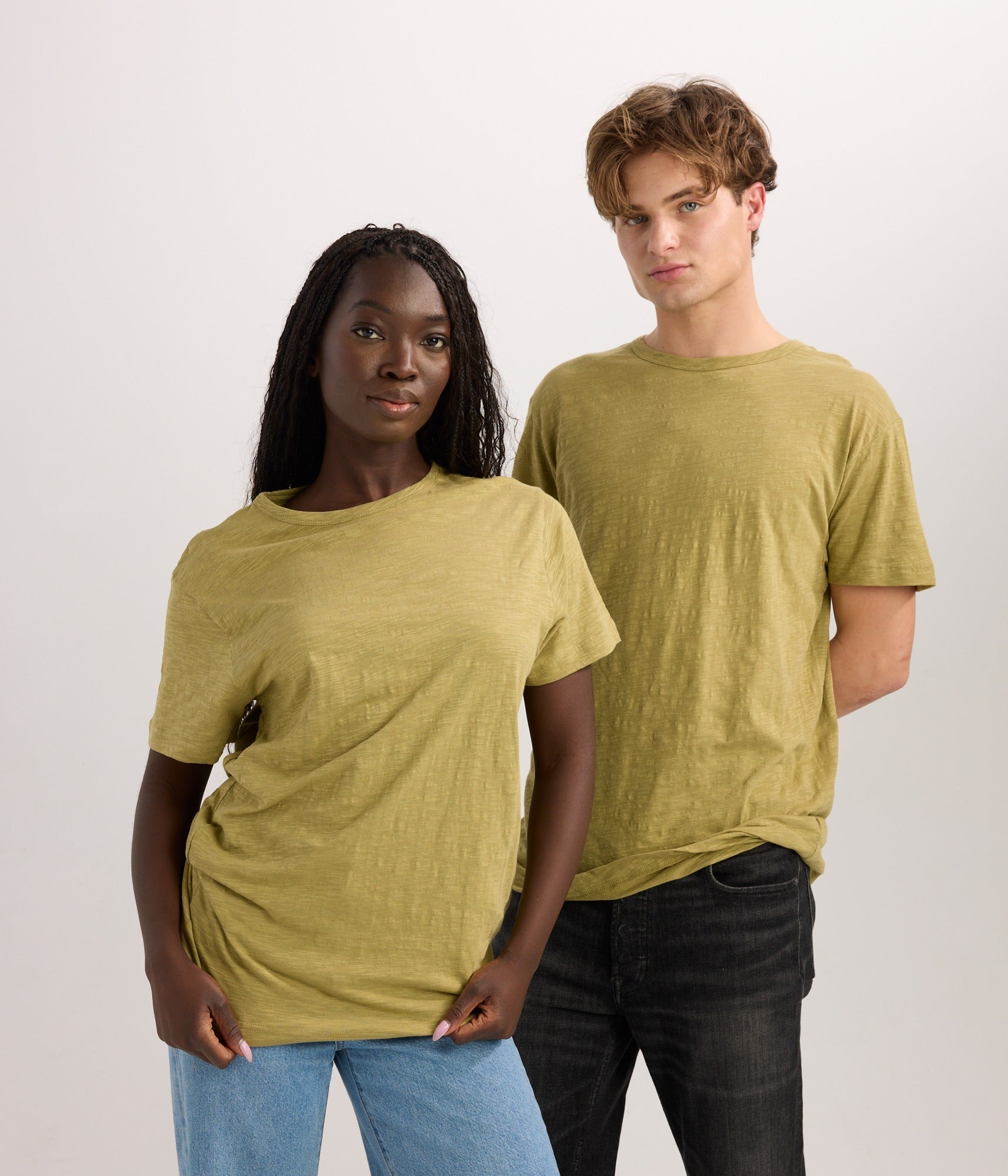 Unisex Featherweight Tee - Lemongrass
