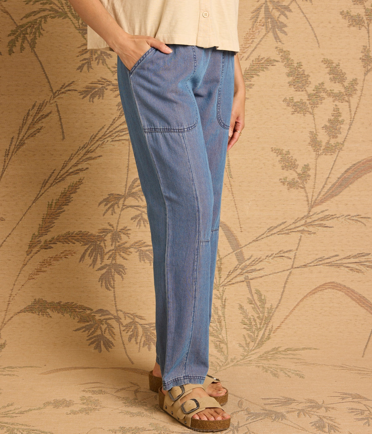 Flo Pant - Dark Wash