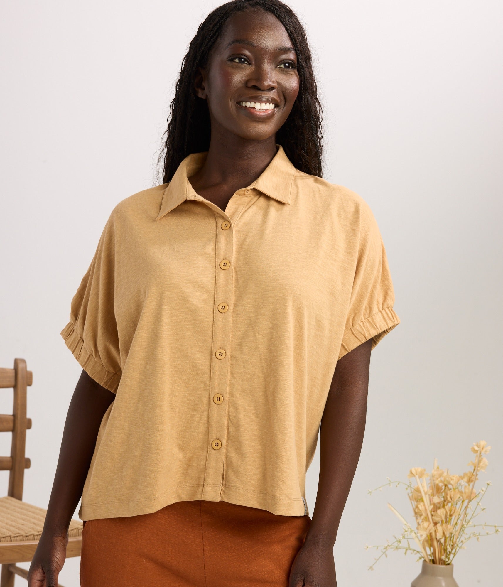 Alora Top - Latte