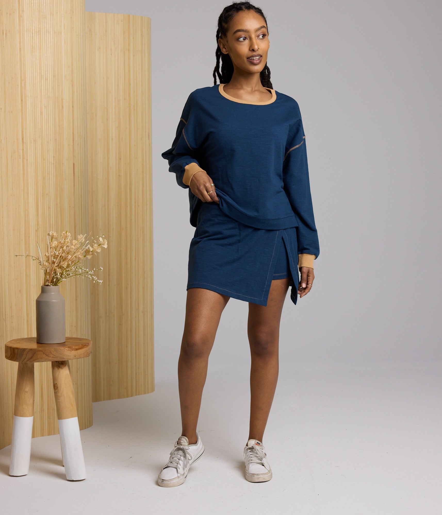 Ada Pullover - Sapphire