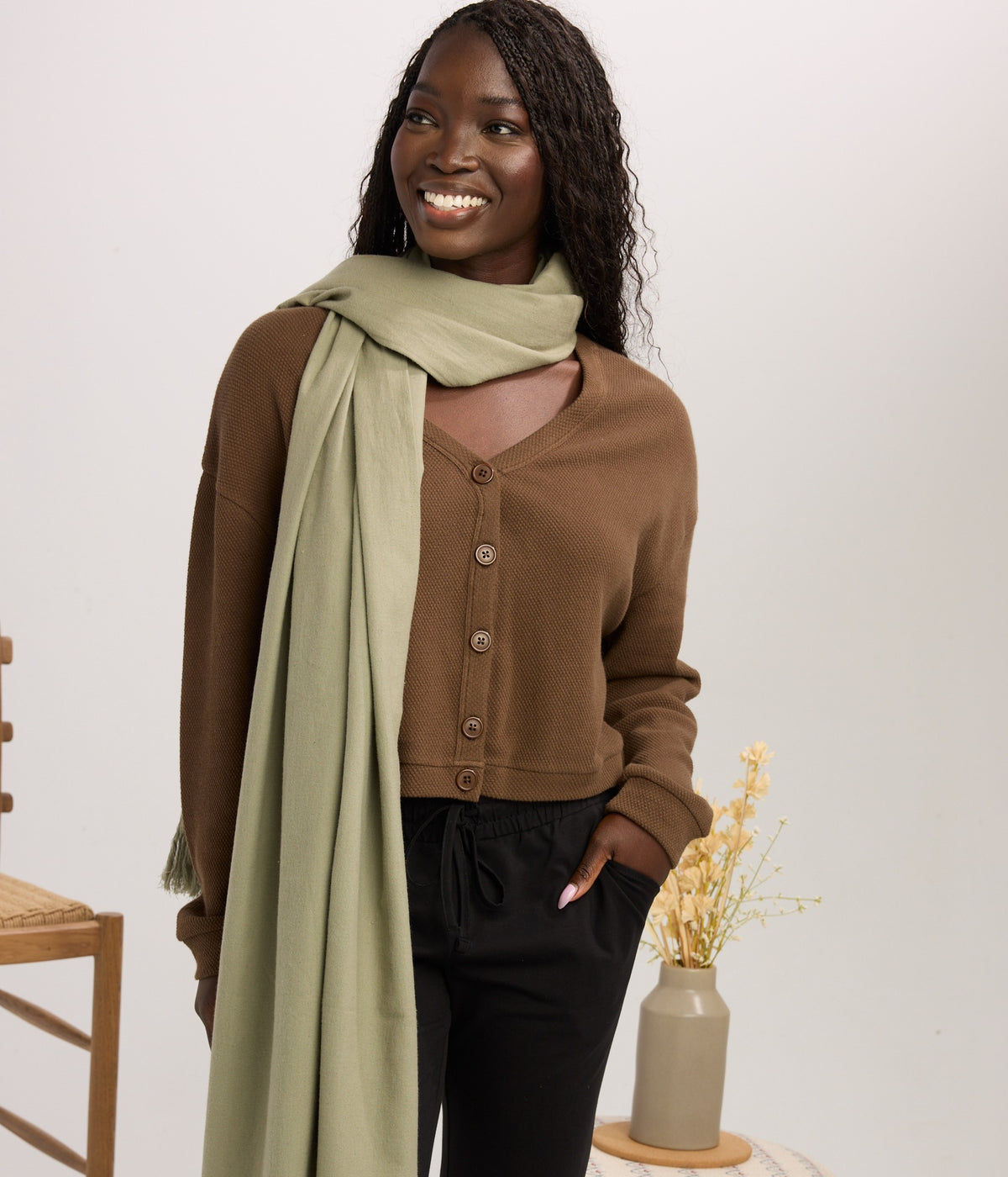 Jones Scarf - Agave
