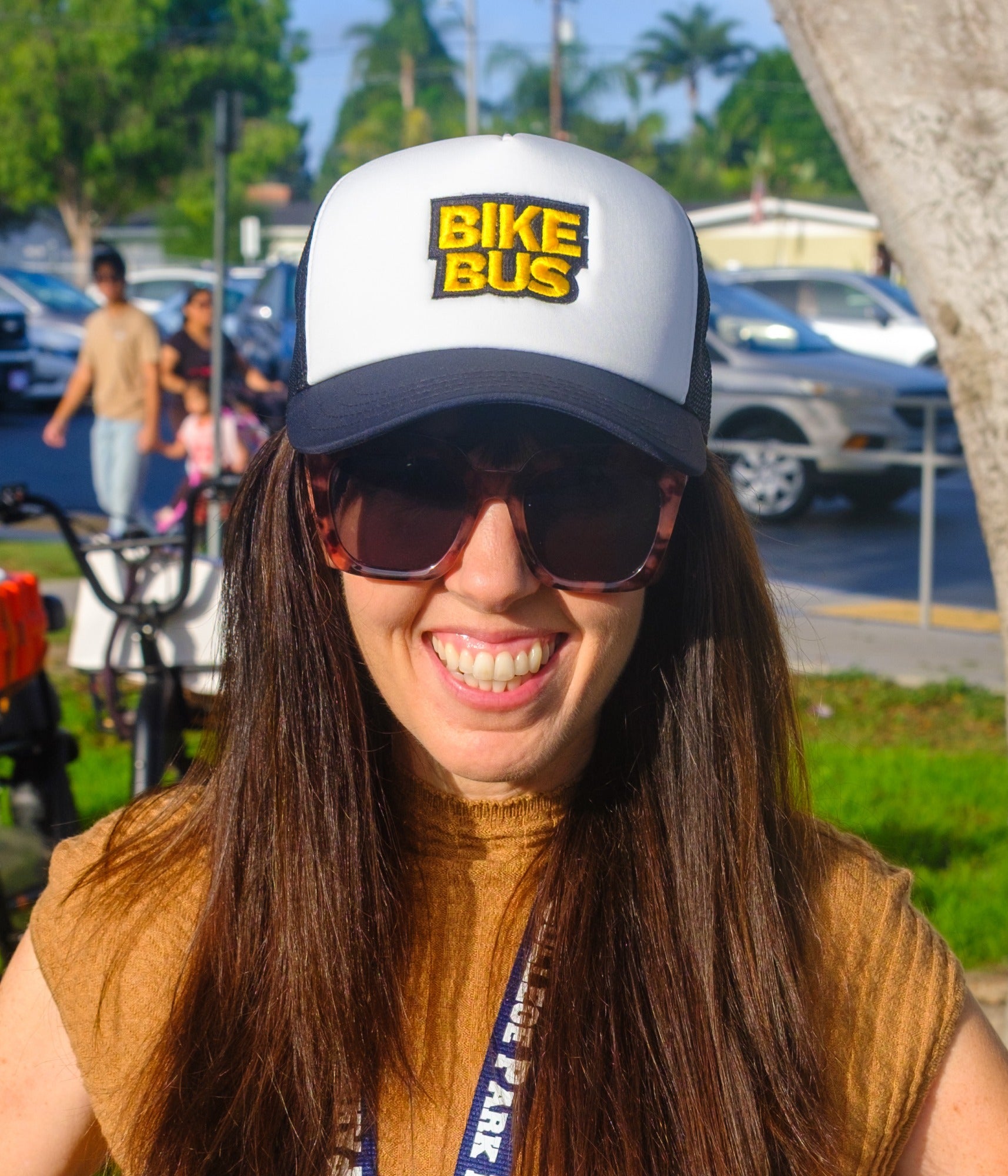 Bike Bus Trucker Hat