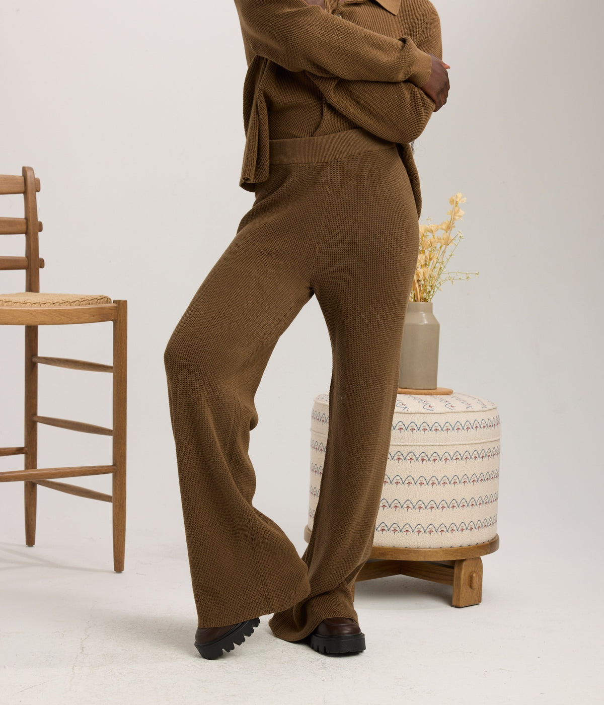 Helena Sweater Pant - Teak