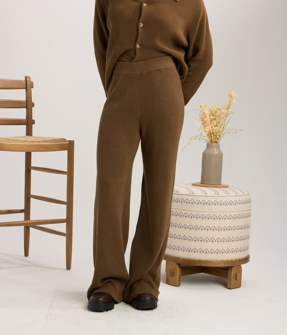 Helena Sweater Pant - Teak