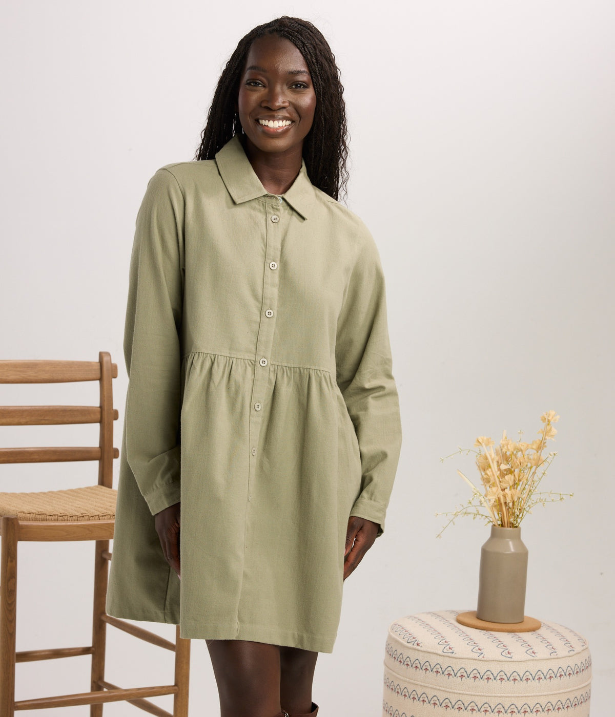 Shae Dress - Agave