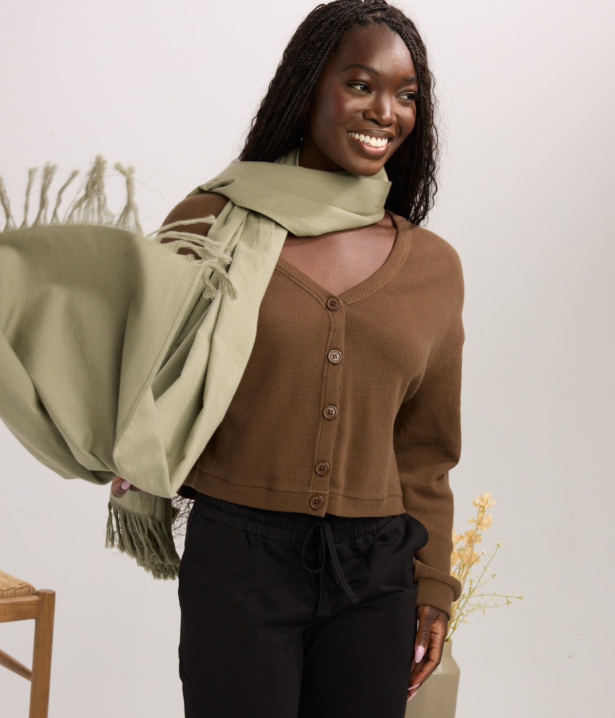 Jones Scarf - Agave