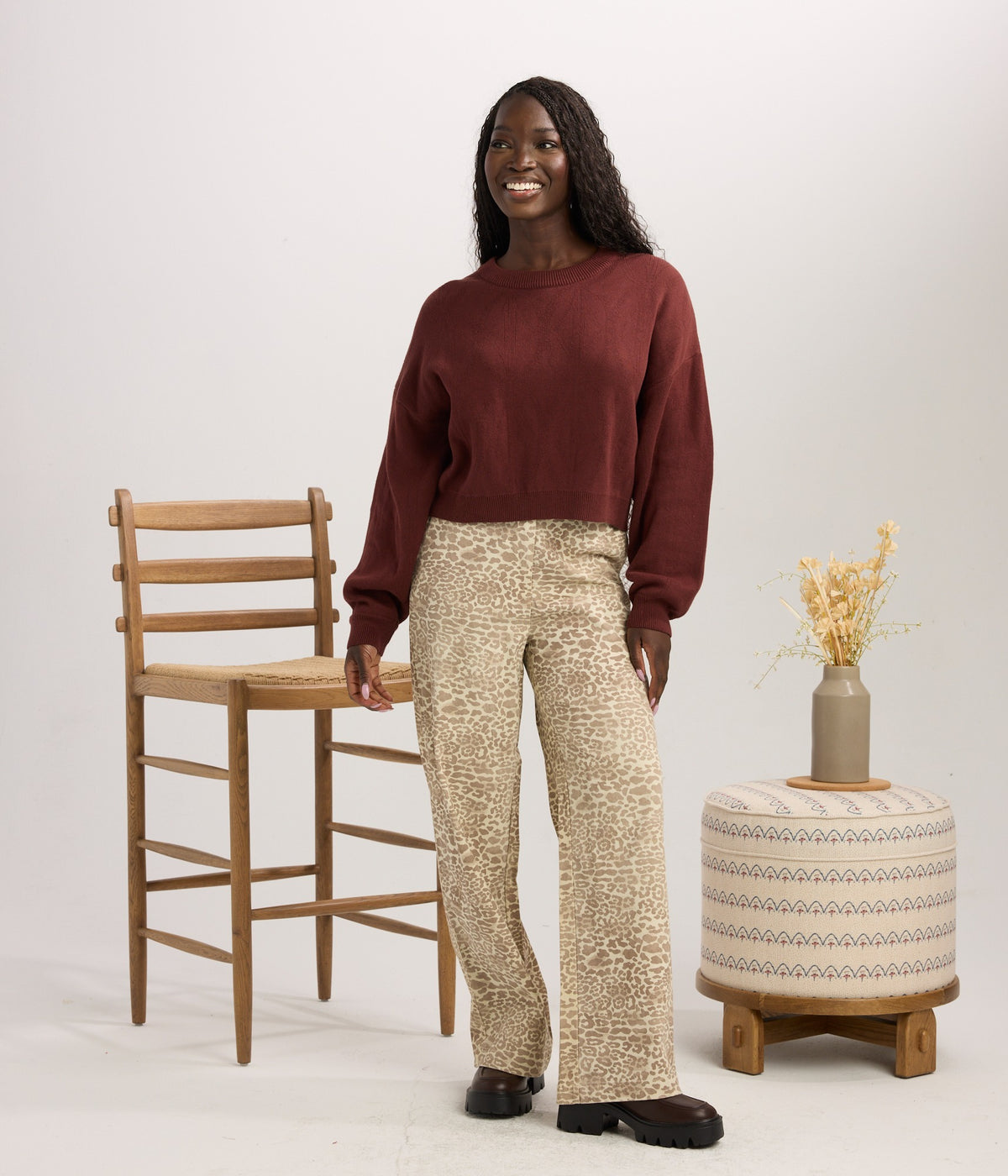 Andra Sweater - Raisin