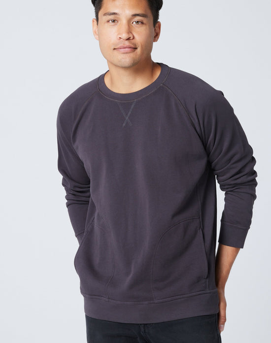 Unisex Pocket Crewneck Sweatshirt