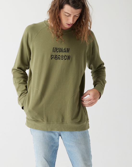 Human Person Crewneck Sweatshirt
