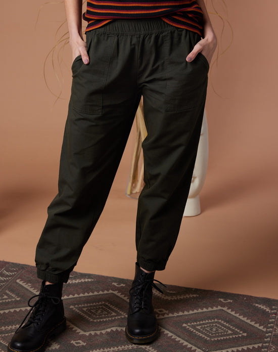 Known Supply Nolan Pant in Washed Black - Palm and Perkins