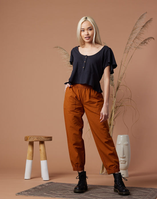 3 New Stunning Burnt Orange Pants You Need To Launch Your Official Fall  Wardrobe With Today | Orange pants, Orange pants outfit, Fall wardrobe